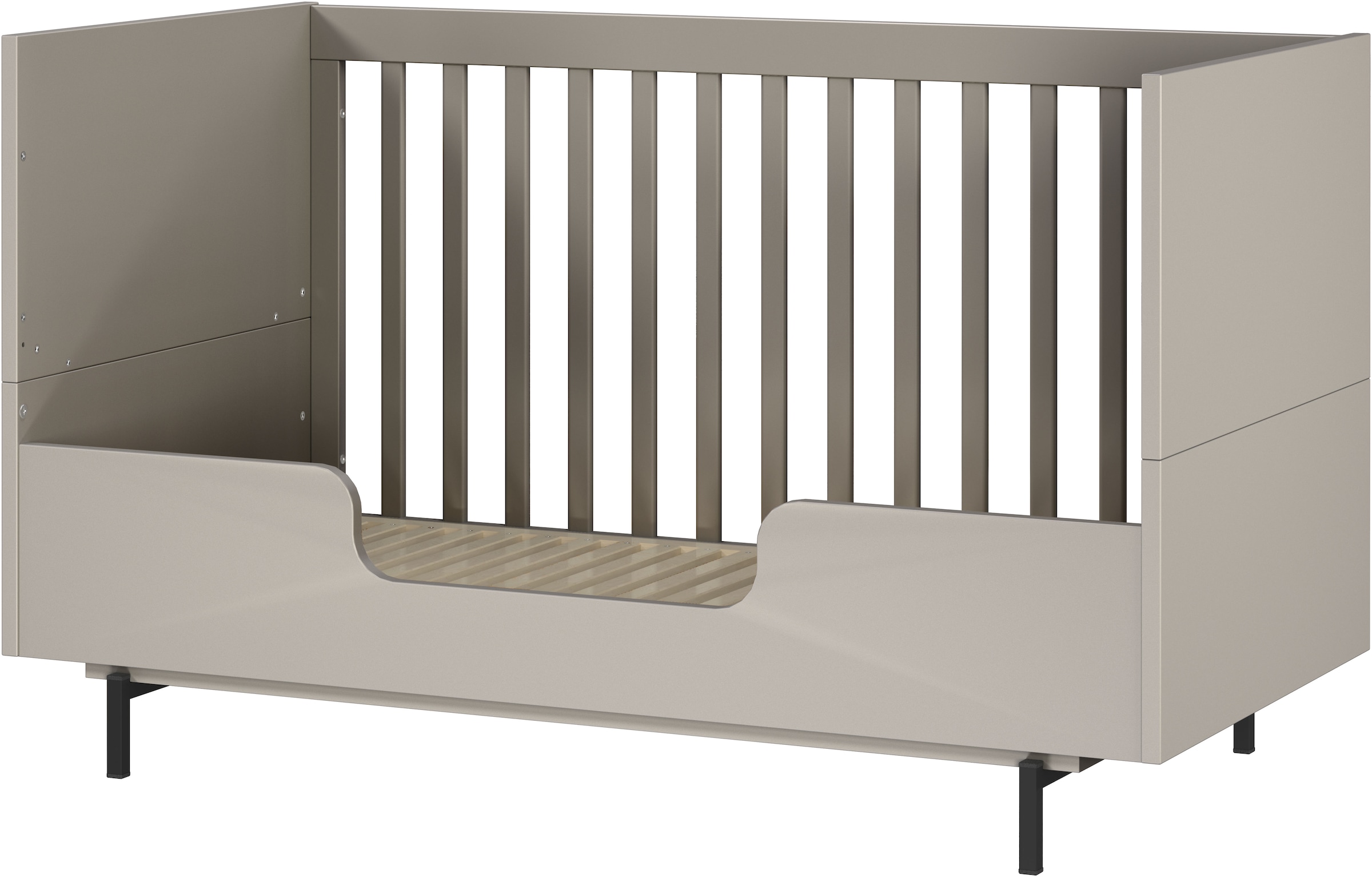 GERMANIA Kinderbett »Tomino in 2 Ausführungen« Set, 2 Stk. tlg. inkl. Umbauseiten, B/H/T 144/87/75 cm, belastbar bis 100 kg