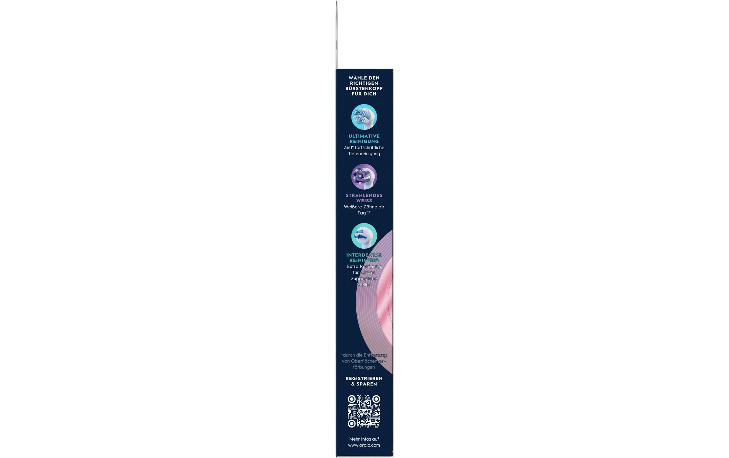 Oral-B Aufsteckbürste »iO Sanfte Reinigung 4 Stück«