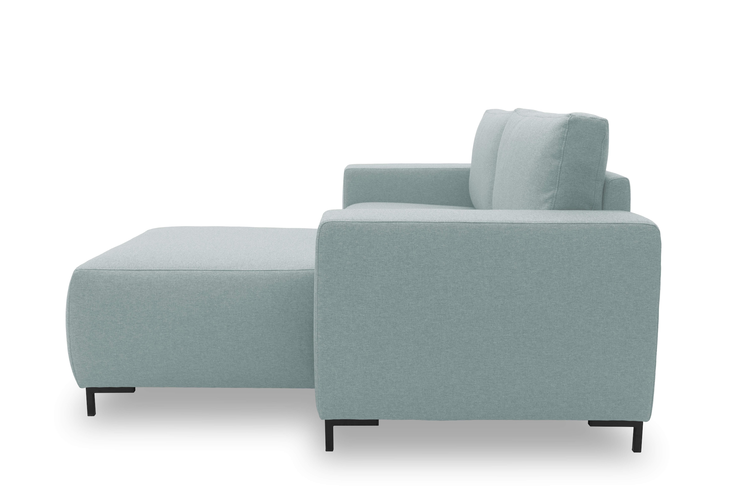 LOOKS by Wolfgang Joop Ecksofa »Looks VI L-Form«, gerade Linien, in 2 Bezugsqualitäten