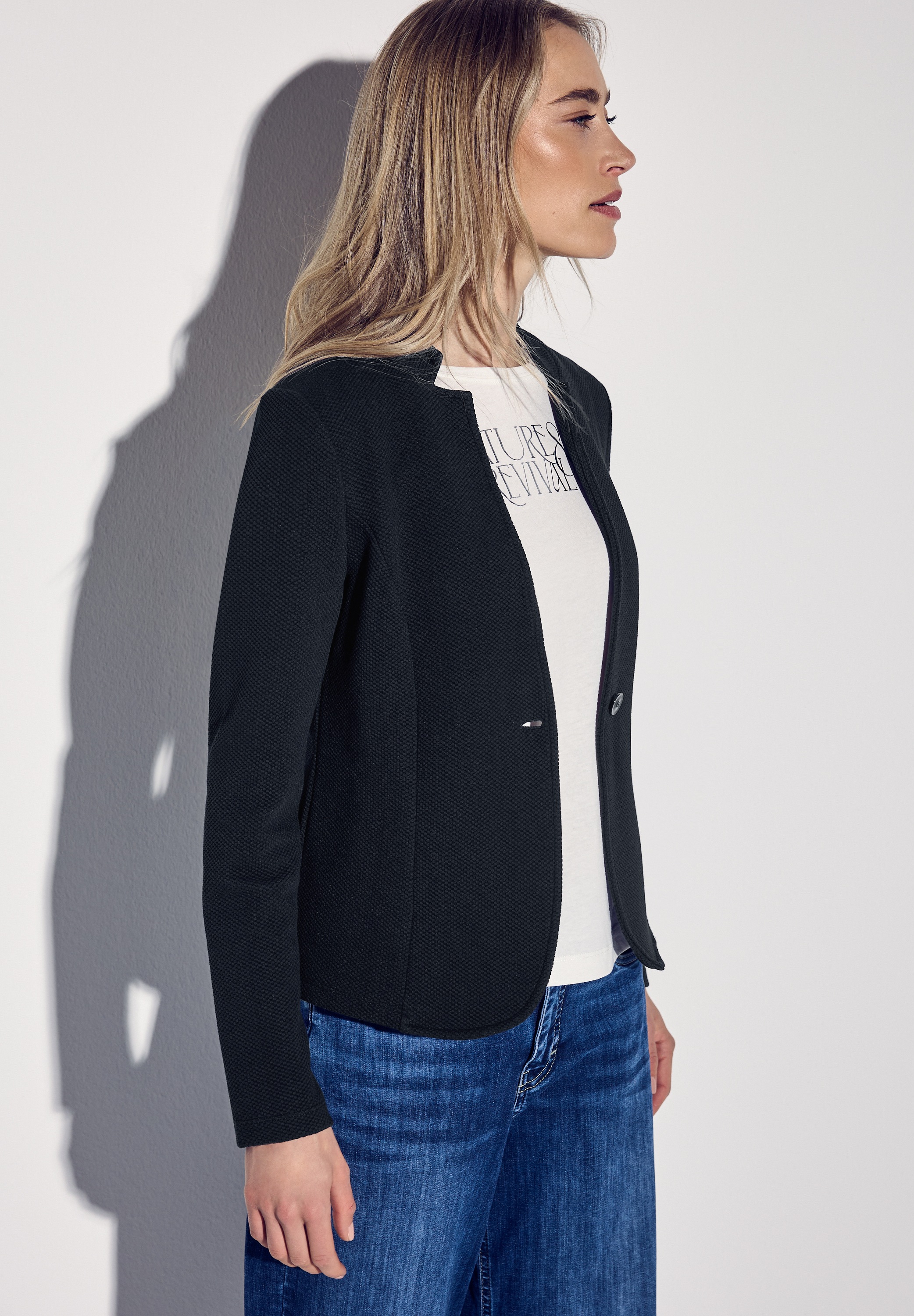 STREET ONE Jackenblazer, mit dezenter Struktur