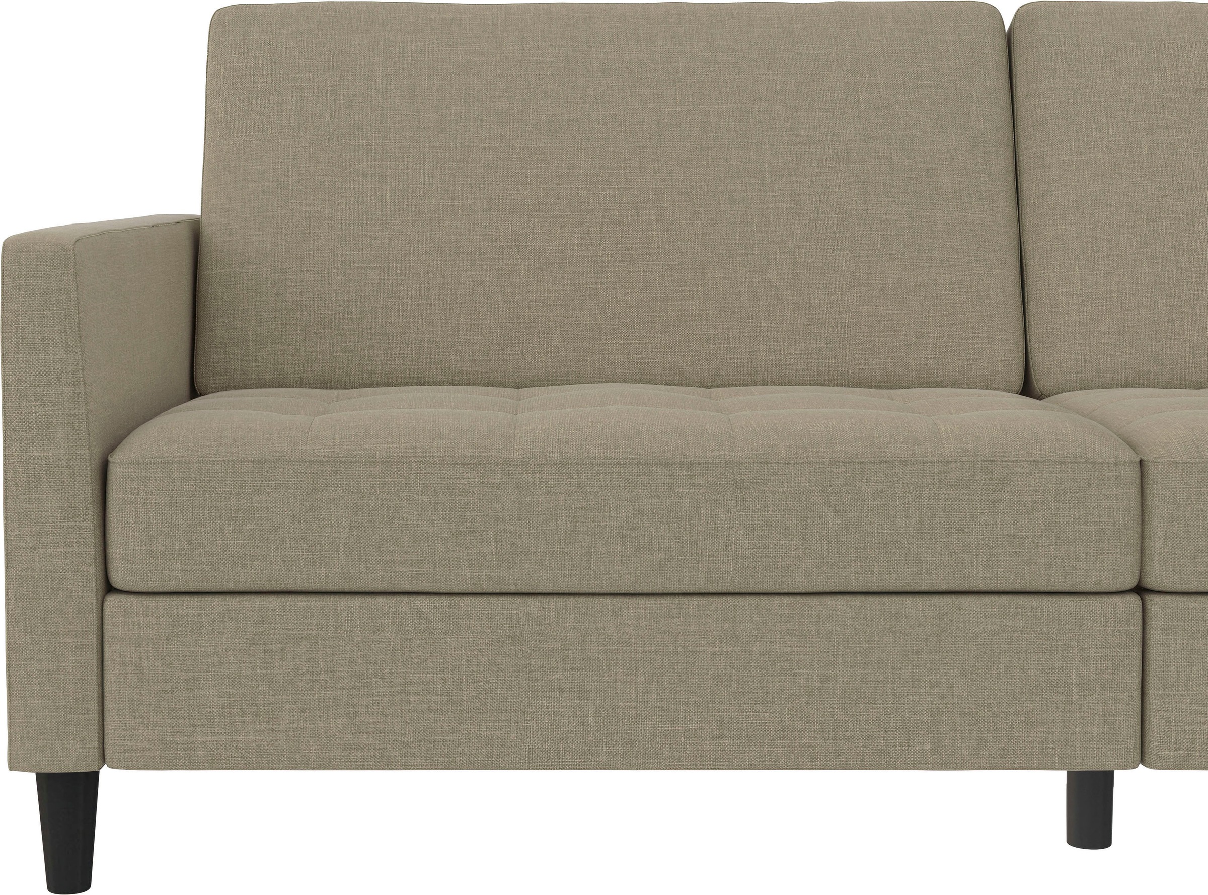 Dorel Home 3-Sitzer »Presley«, Sofa mit Bett-Funktion und verstellbarer Rückenlehne