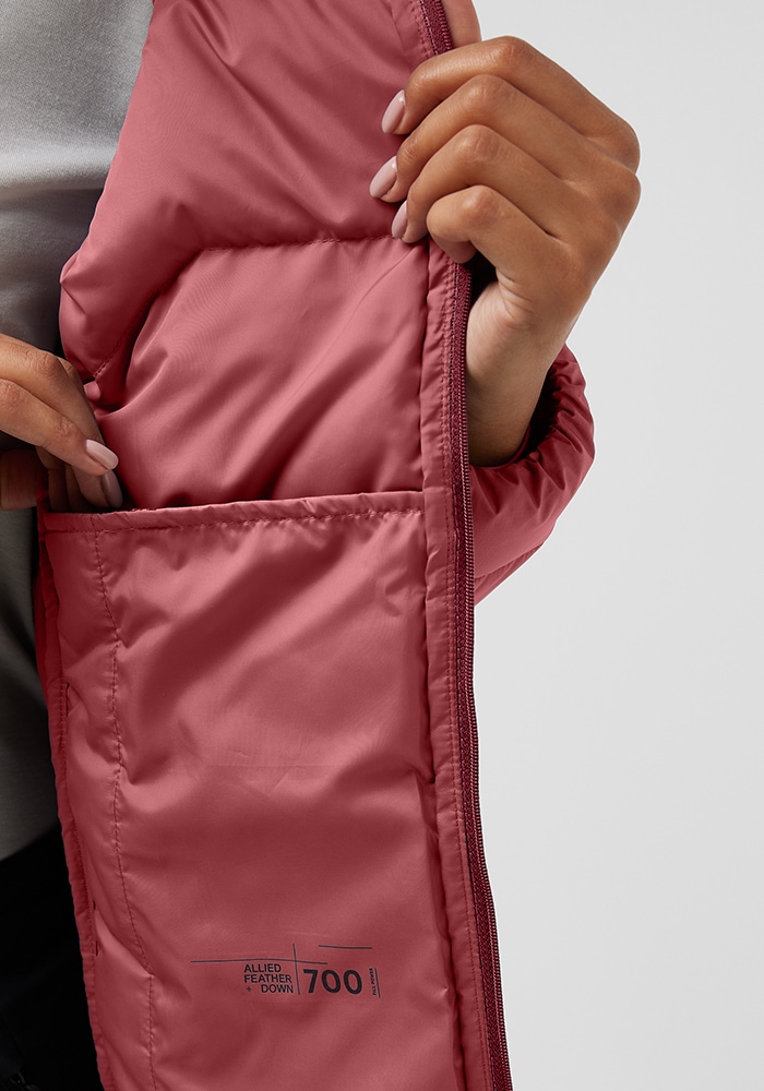 Jack Wolfskin Daunenjacke »ATHER DOWN HOODY W«, mit Kapuze