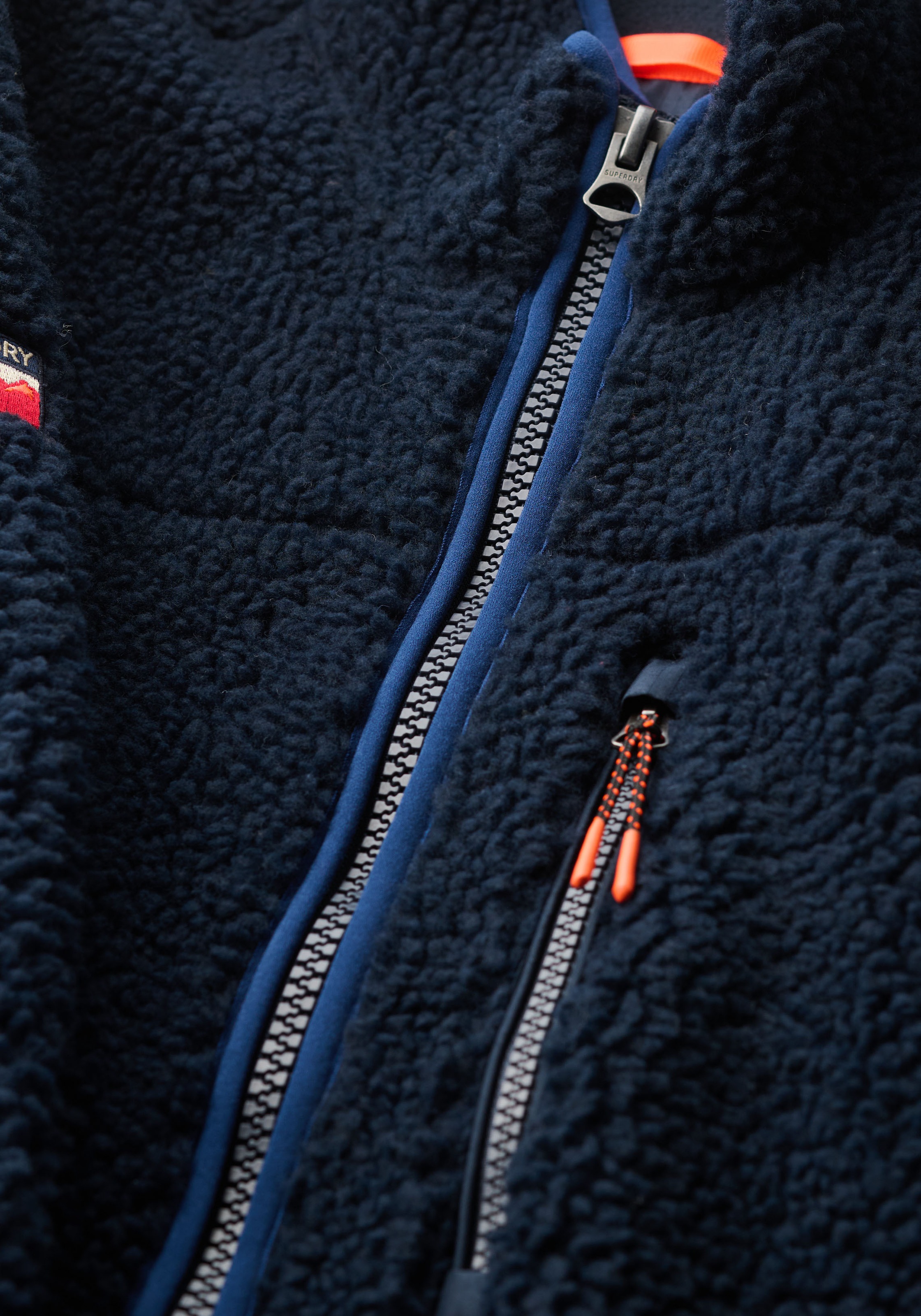 Superdry Fleecejacke »OUTDOOR FULL ZIP FLEECE«, ohne Kapuze