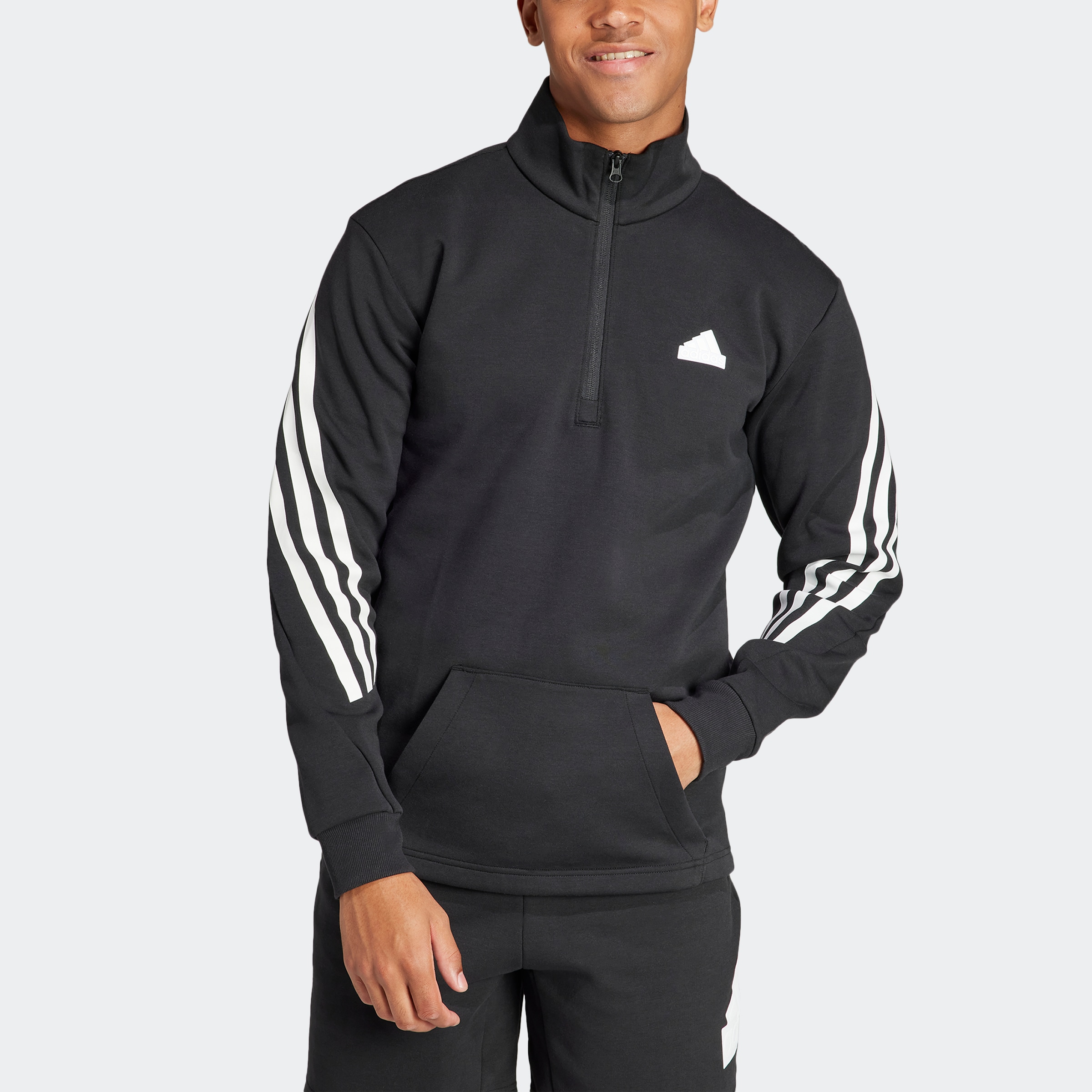 adidas Sportswear Rollkragenpullover »M FI 3S HALFZIP«