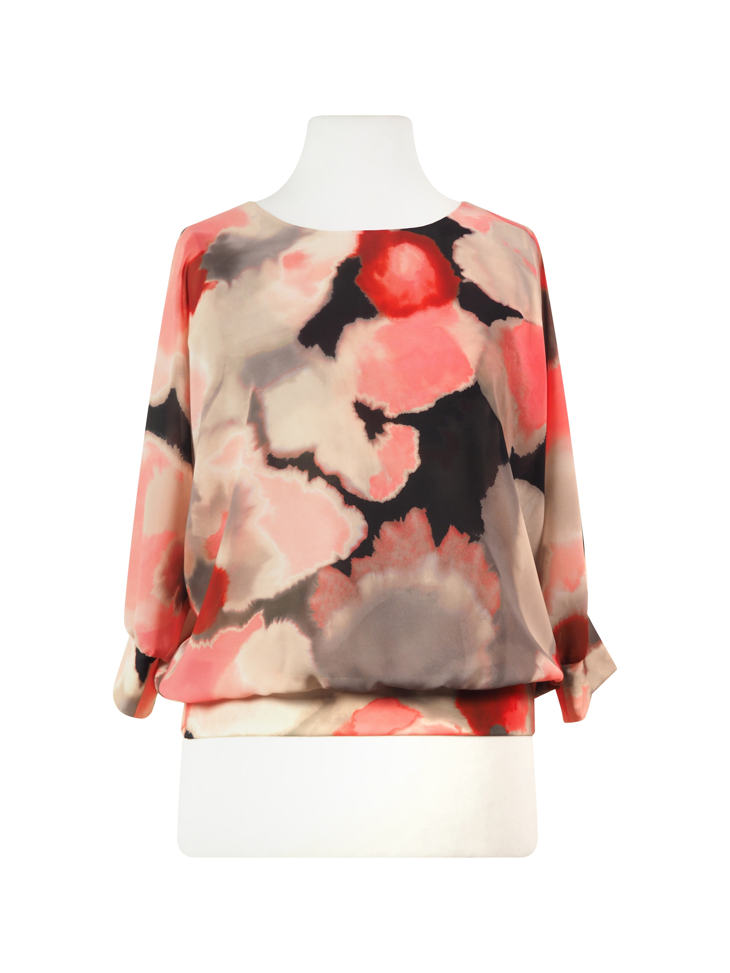 HERMANN LANGE Collection Blusenshirt, mit Bündchen an Ärmeln und Saum