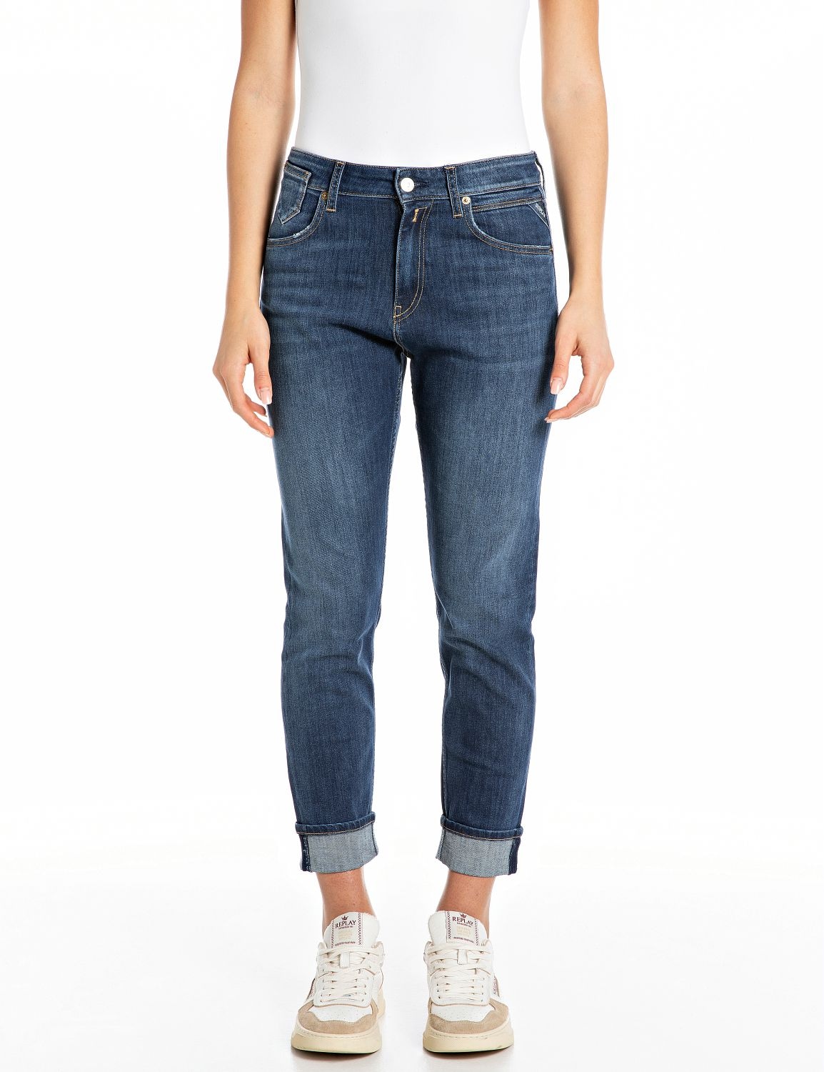Replay Slim-fit-Jeans »MARTY«, mit leichter Waschung