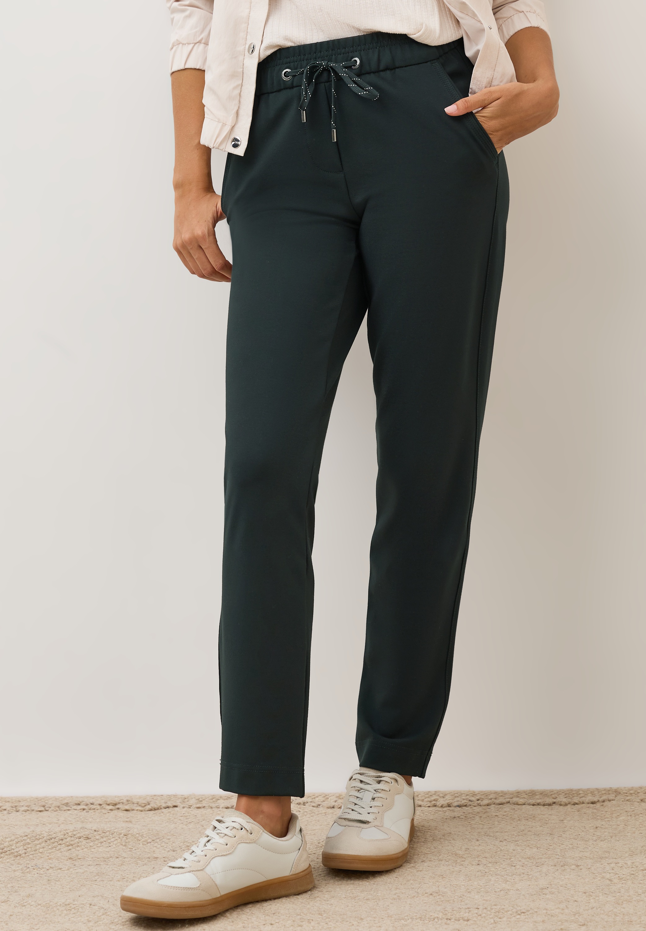 Cecil Stoffhose »Style Tracey« mit elastischem Bund und Tunnelzug
