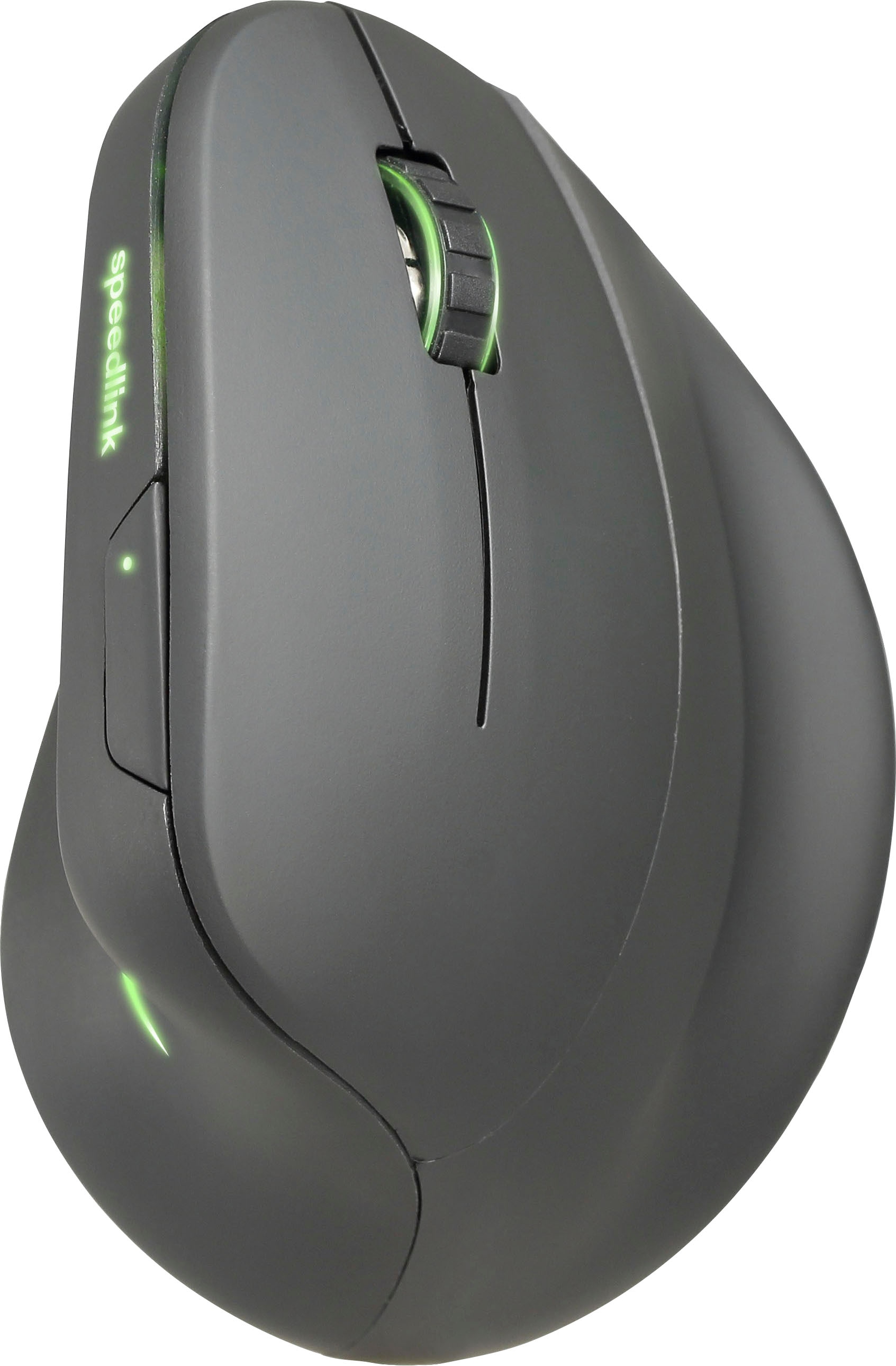 Speedlink ergonomische Maus »PIAVO PRO RGB Rechargeable Vertical Ergonomic, Wireless«, wiederaufladbar, leise Tasten