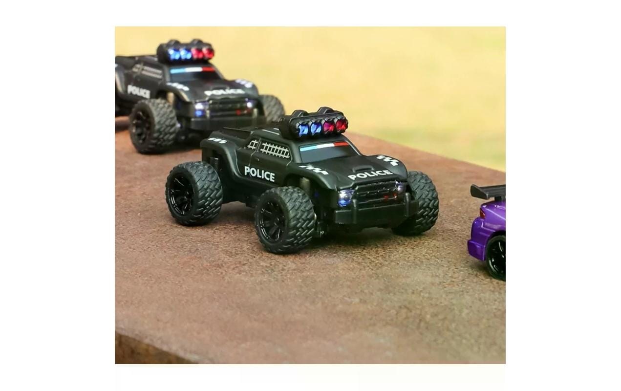 RC-Auto »Turbo Racing Micro Monster Truck C82, Police,«