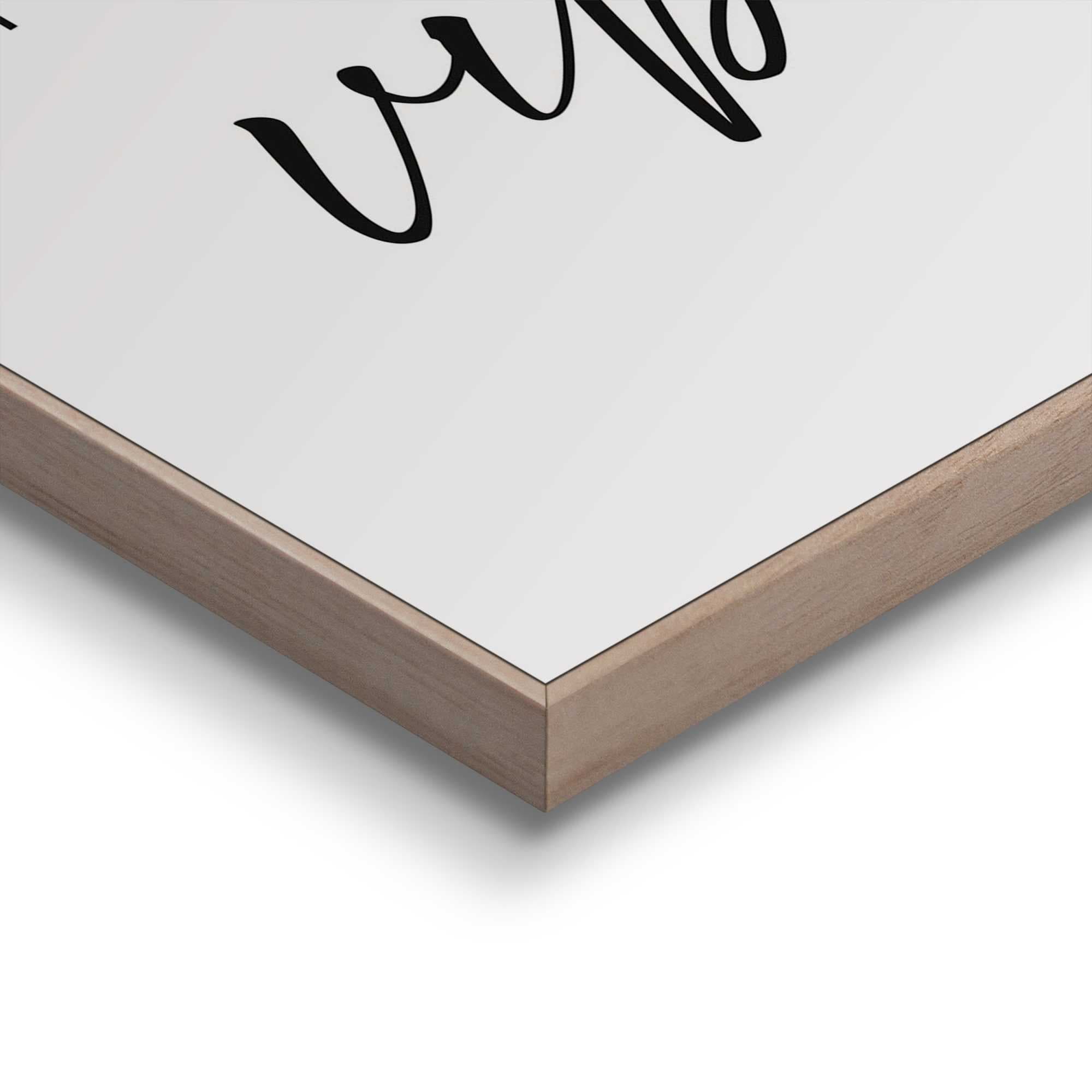 Reinders! Poster »Positive Vibes«, Home Office - Schwarz-Weiss - MDF - Sprüche - 20x30 cm