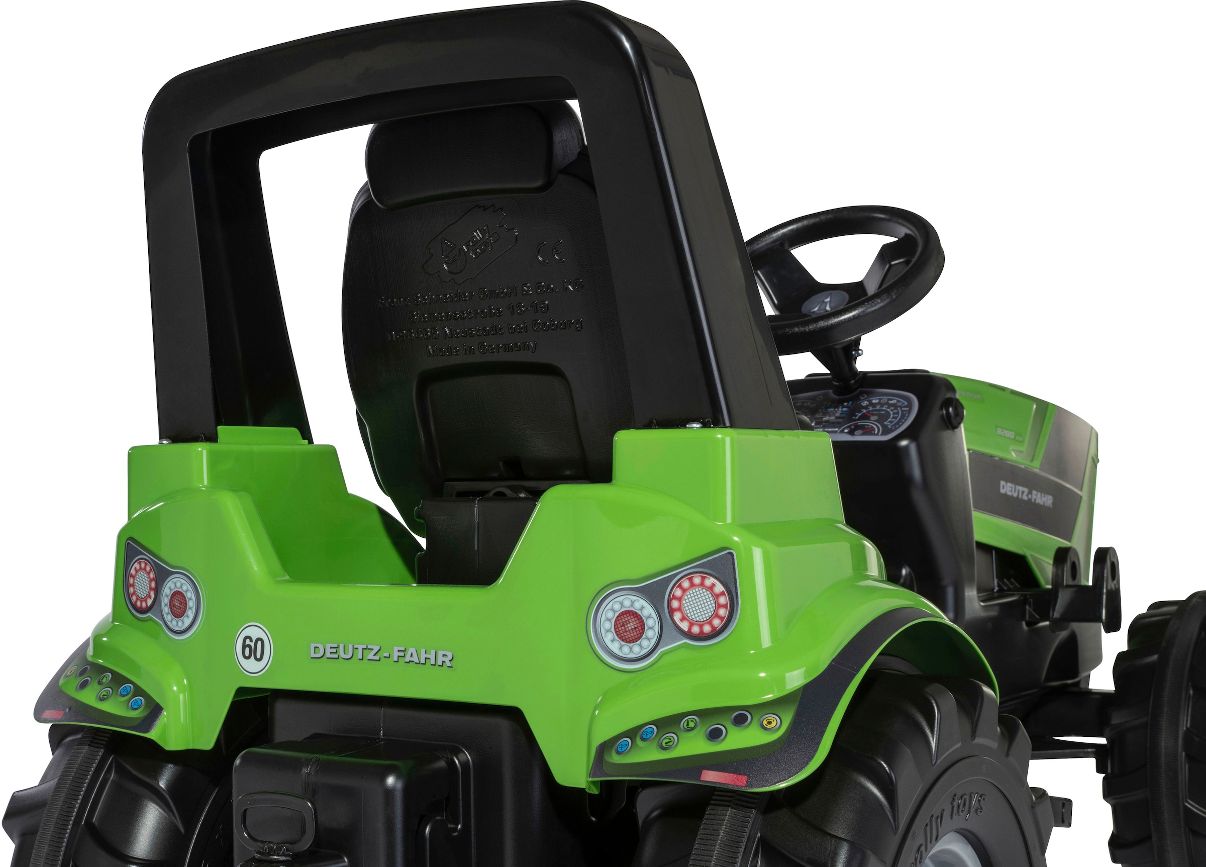 rolly toys® Trettraktor »rollyFarmtrac Premium II Deutz 8280 TTV«, BxTxH: 114x52,5x65 cm