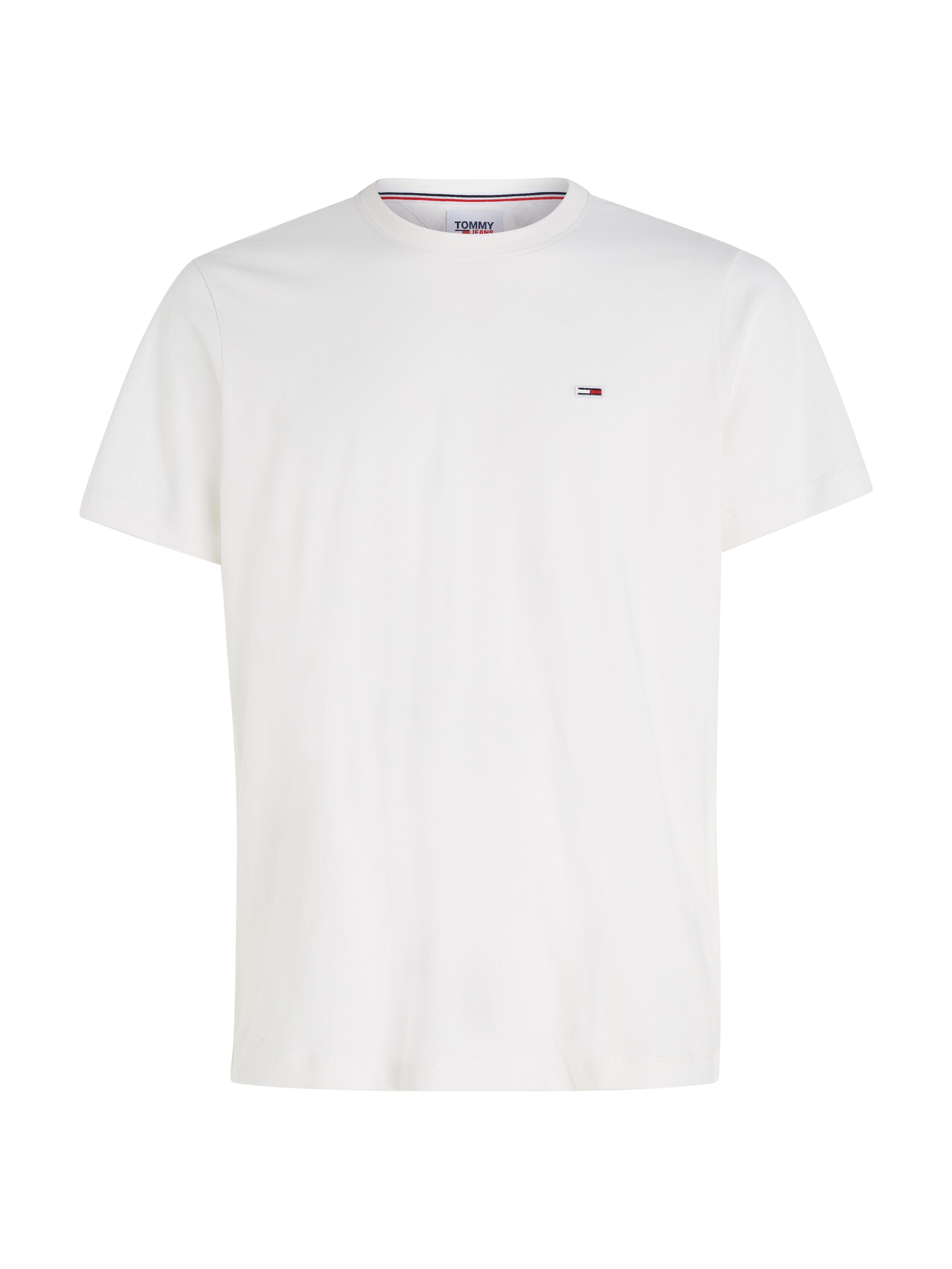 Tommy Jeans T-Shirt »TJM CLASSIC JERSEY C NECK«, mit Logostickerei