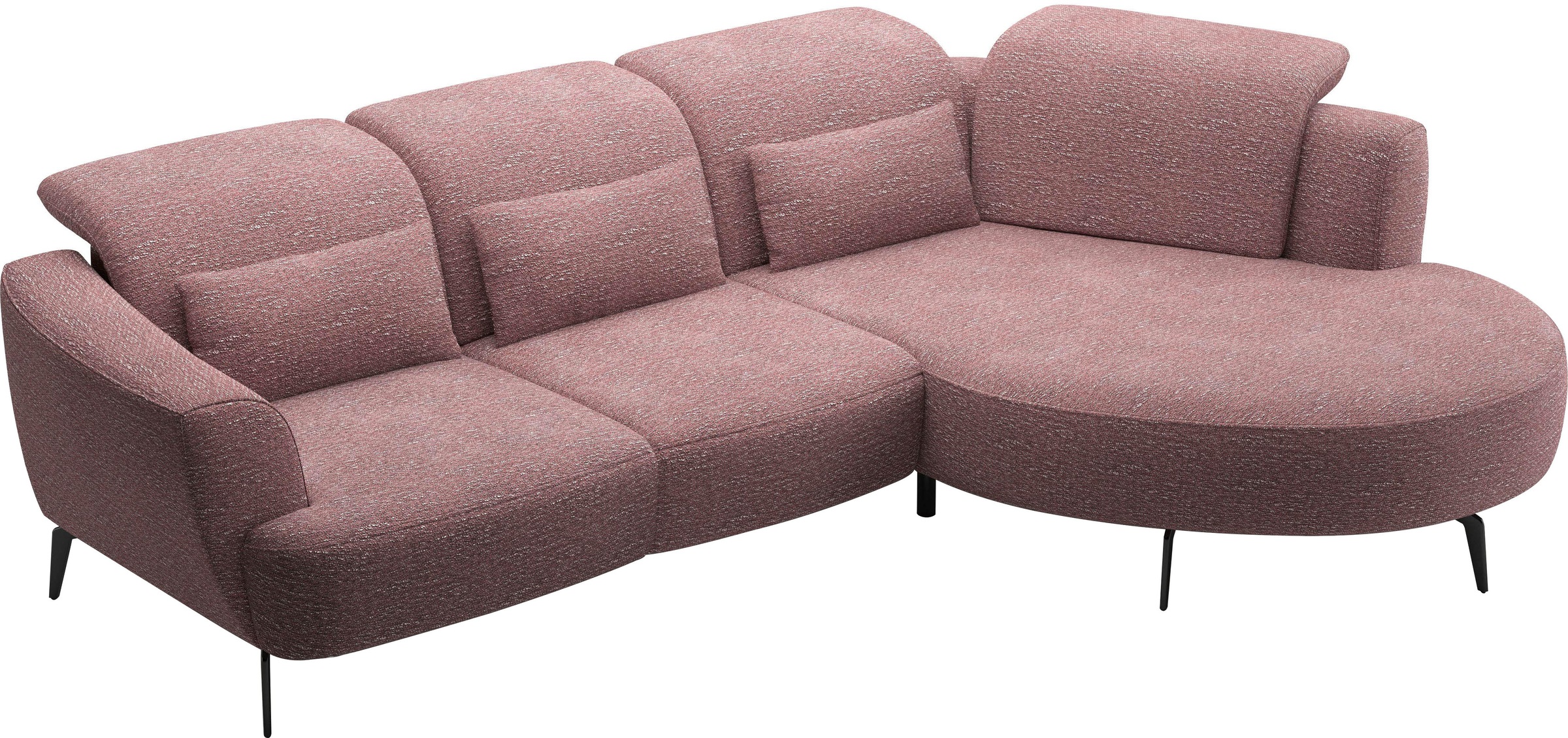 sit&more Ecksofa »Zoe«, ink.Sitztiefenverstellung, wahlweise mit Kopfteilverstellung