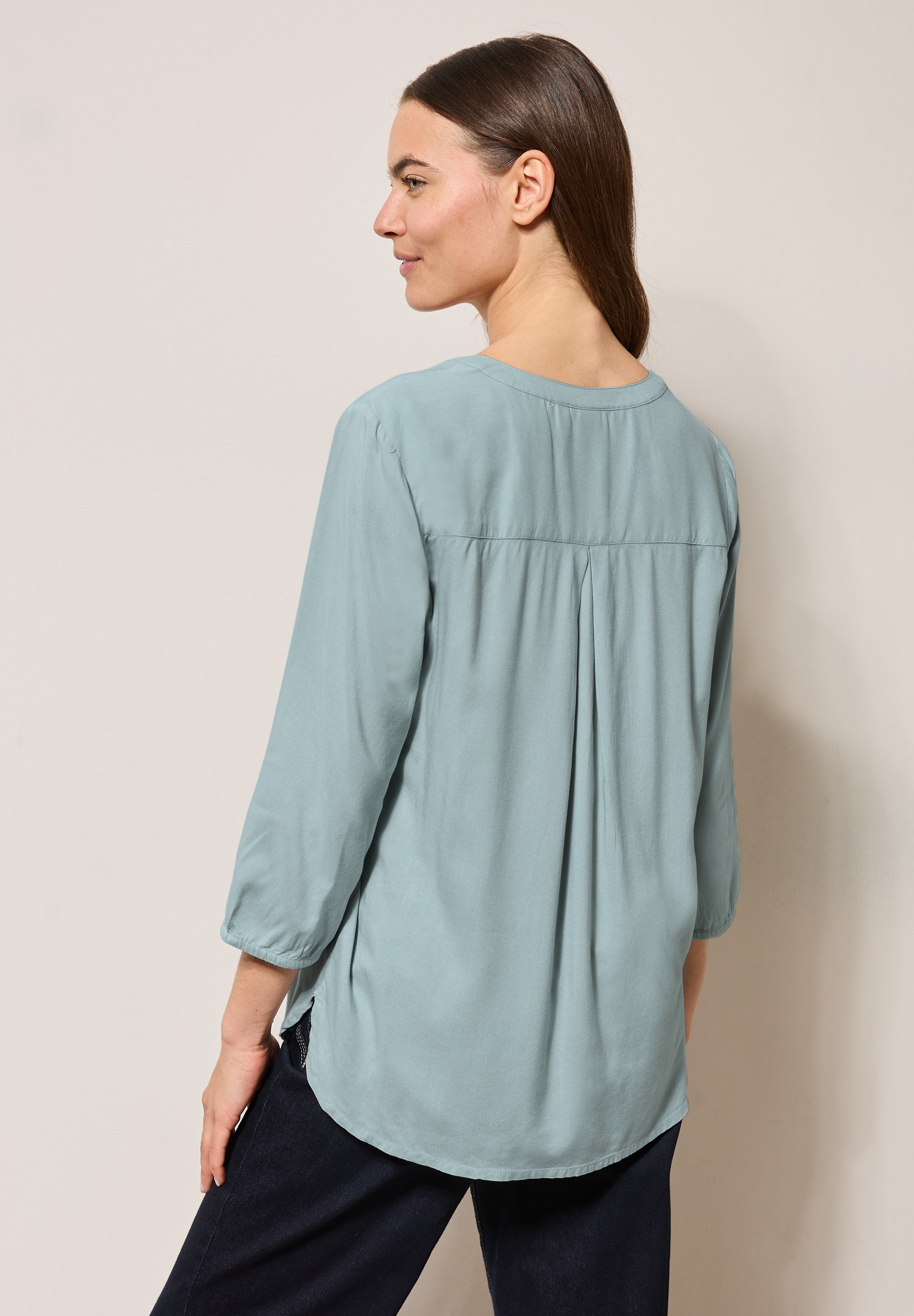 Cecil Klassische Bluse, in Unifarbe