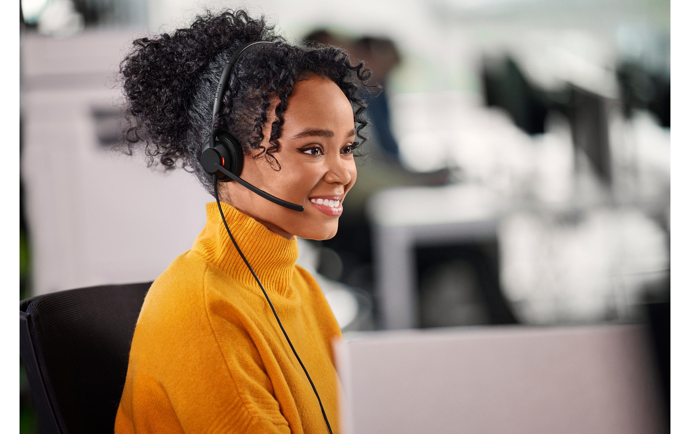 Jabra Headset »Engage 50 II MS Duo U«, Noise-Cancelling