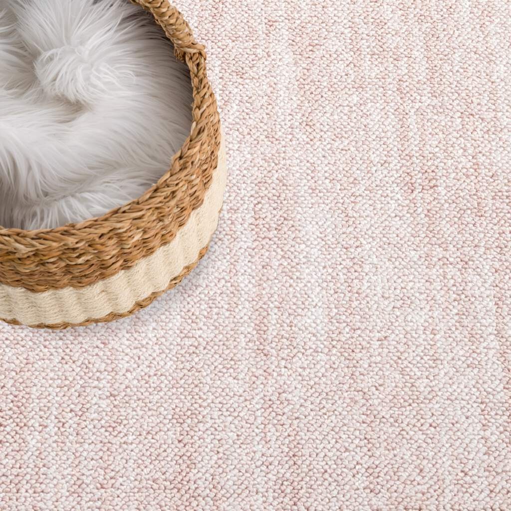 Carpet City Teppich »CLASICO 0052«, rund, 11 mm Höhe, Kurzflor, Hochtief-Muster, Boho, Wohnzimmer