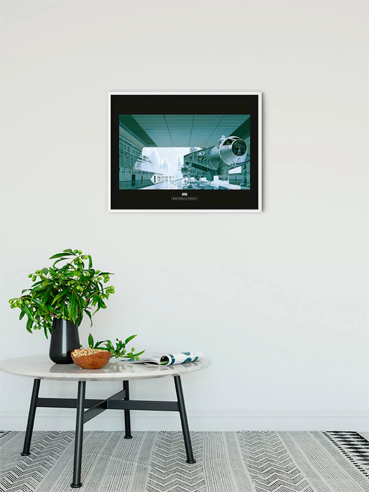 Komar Bild »Star Wars Classic RMQ Hangar Shuttle«, Star Wars, (1 St.), Wandbild zur Dekoration im Kinderzimmer - ohne Rahmen