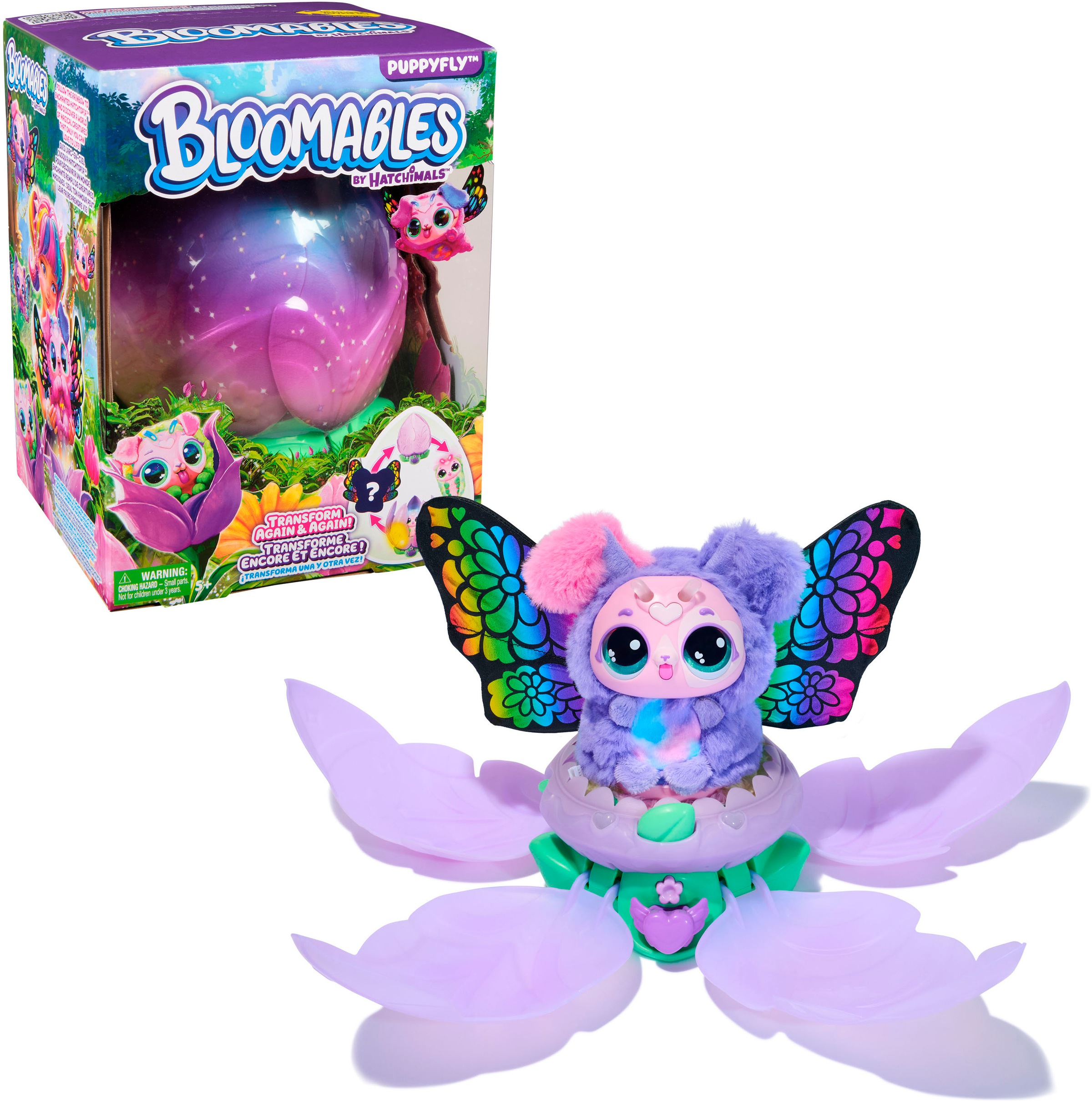 Spin Master Spielfigur "Bloomables von Hatchimals - Puppyfly" mit Sound