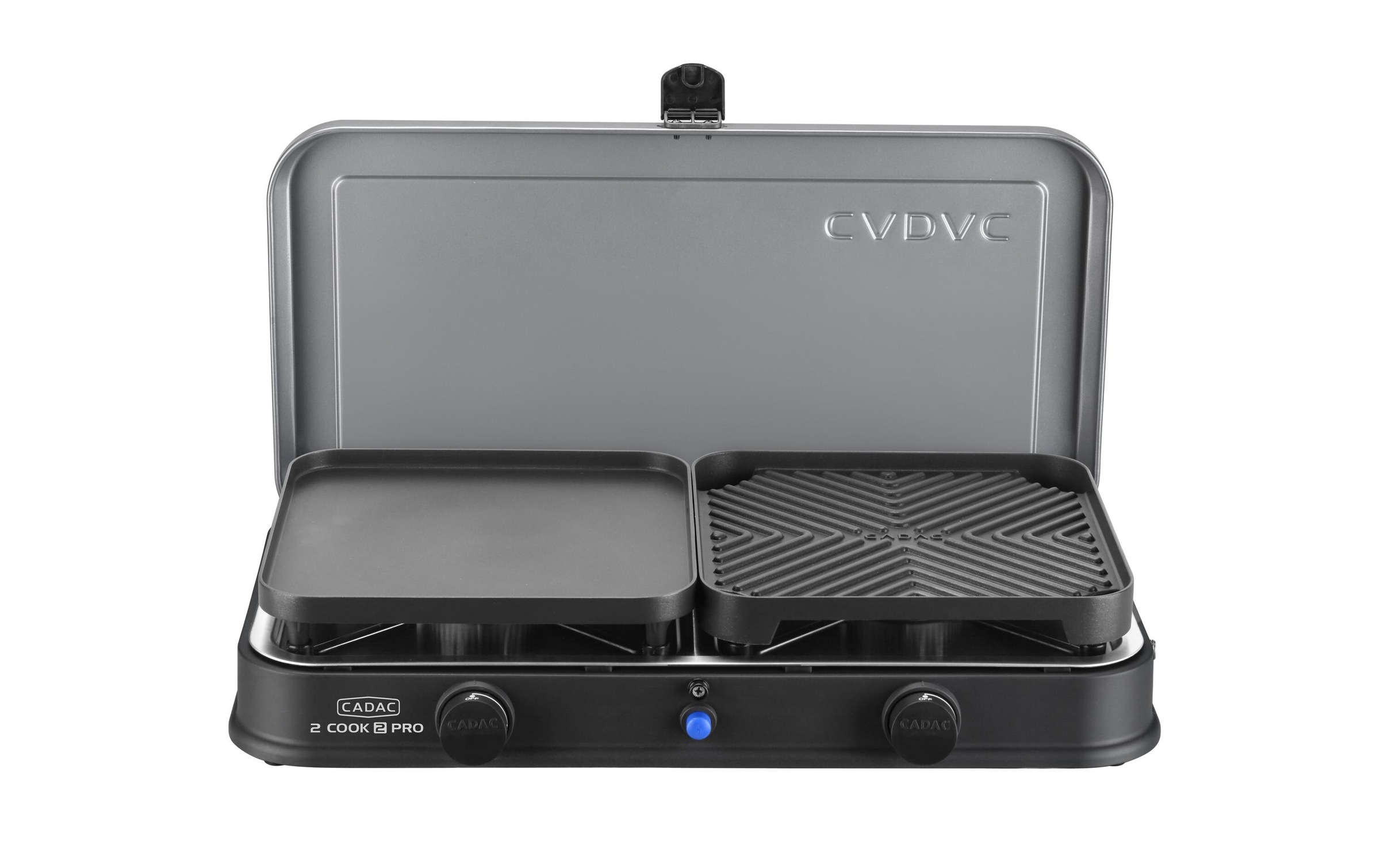 Gaskocher »2-Cook 2 Pro Deluxe«, Edelstahl, 32 cm