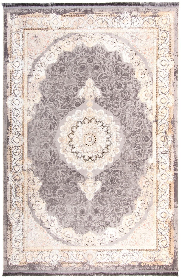 morgenland Orientteppich »Ava«, rechteckig, 7 mm Höhe, Wohnzimmer, fussbodenheizungsgeeignet