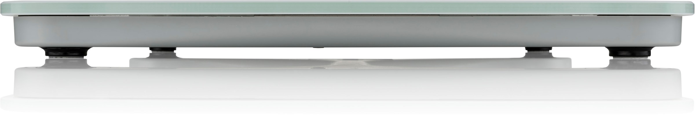 eta Personenwaage »FENITÉ«, (1 tlg.), Kapazität bis 180 kg, Standfläche aus Glas, LED-Display
