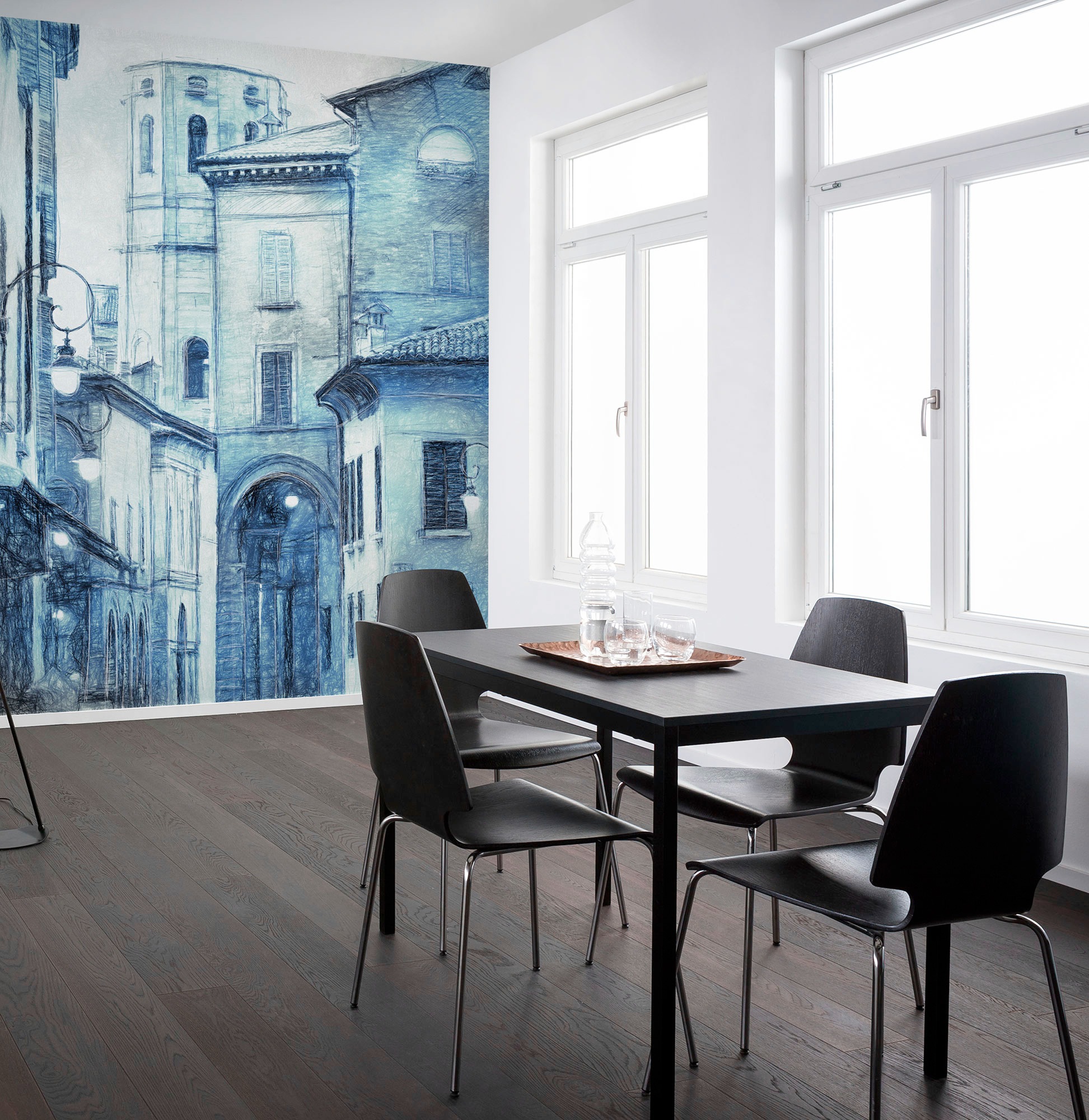 Komar Vliestapete »Digitaldruck Vlies - Emilia - Grösse 200 x 250 cm«, bedruckt, Wohnzimmer, Schlafzimmer