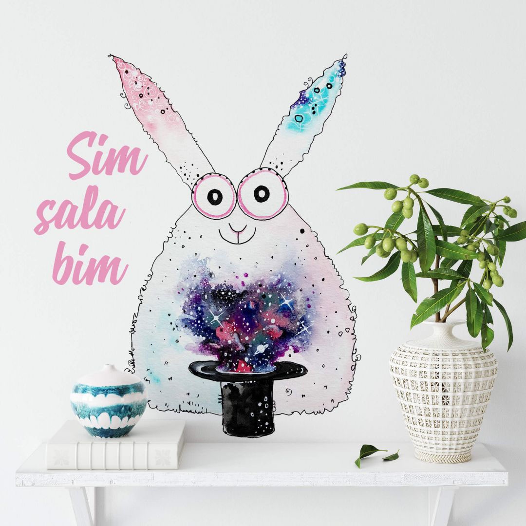 Wall-Art Wandtattoo »Magisch Kaninchen Sim Jelmoli-Versand Sala St.) online Bim«, | (1 kaufen