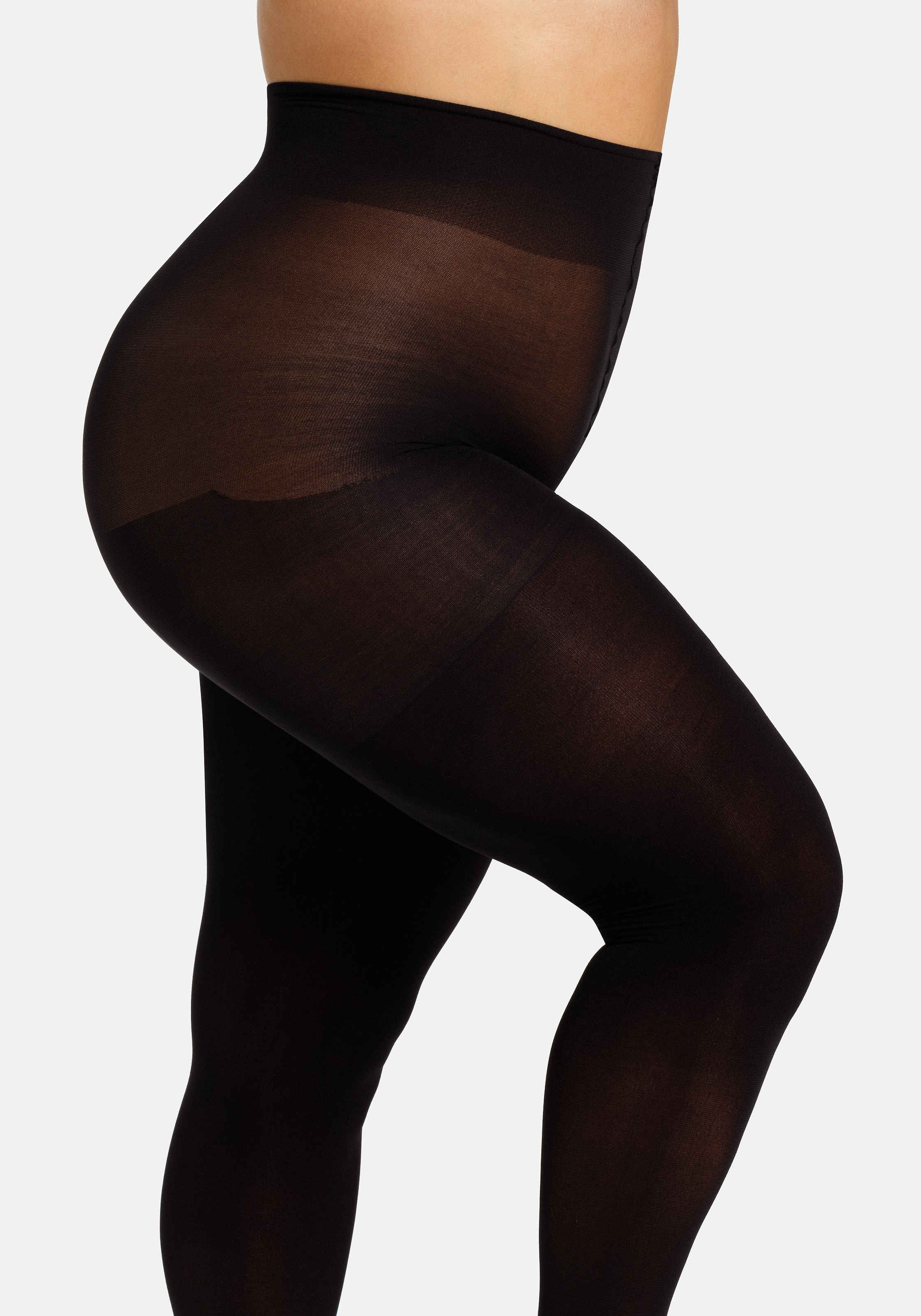 Camano Feinstrumpfhose »fine curvy«, mit grossen Grössen