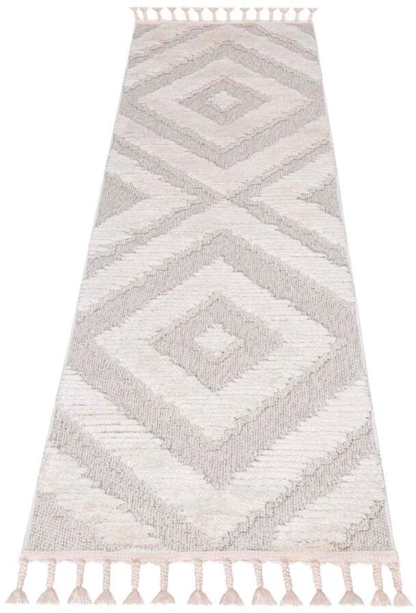 Carpet City Läufer »Valencia Raute-Muster, Boho-Stil, mit Jelmoli-Versand shoppen online Sisal 3D-Effekt, 813«, | rechteckig, Fransen