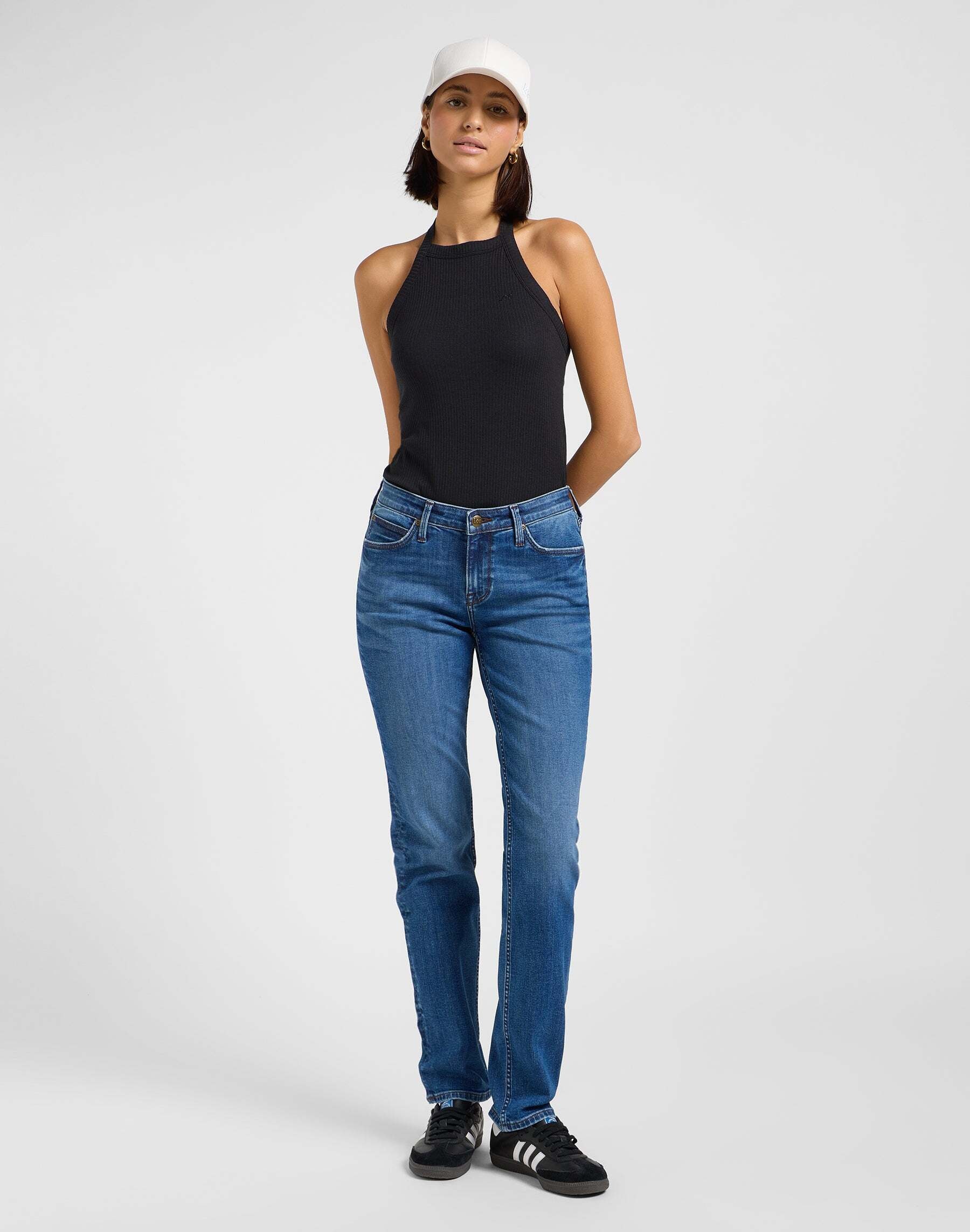 Lee® Kurzarmshirt »LEE Top Open Back Halter Top«