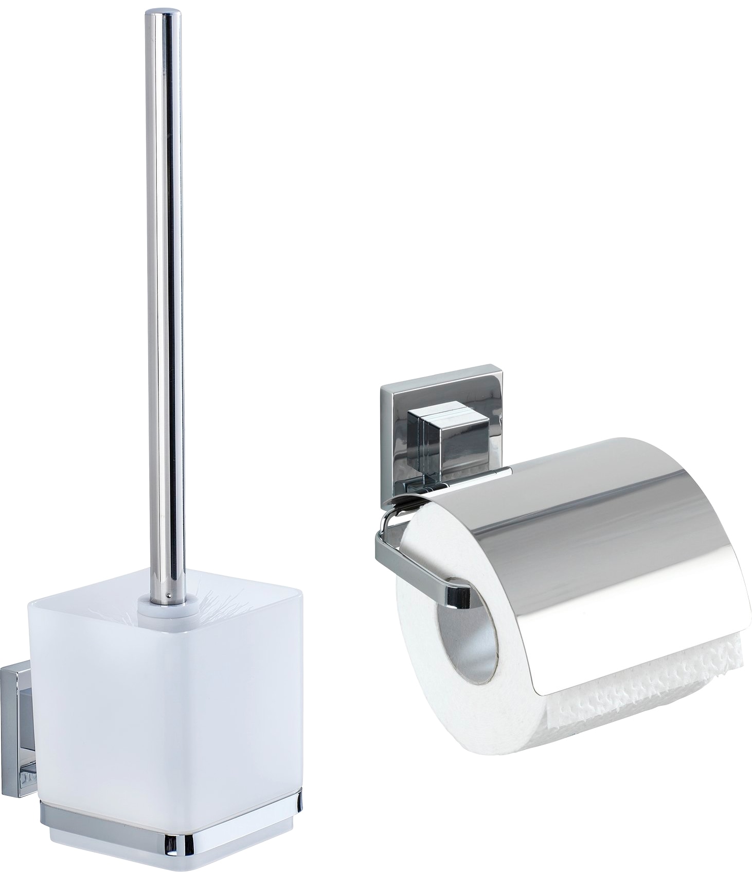 ligne Quadro«, acheter Jelmoli-Versand en 2 | WC-Garnitur,Toilettenpapierhalter tlg.), (Set, »Vacuum-Loc Badaccessoire-Set WENKO