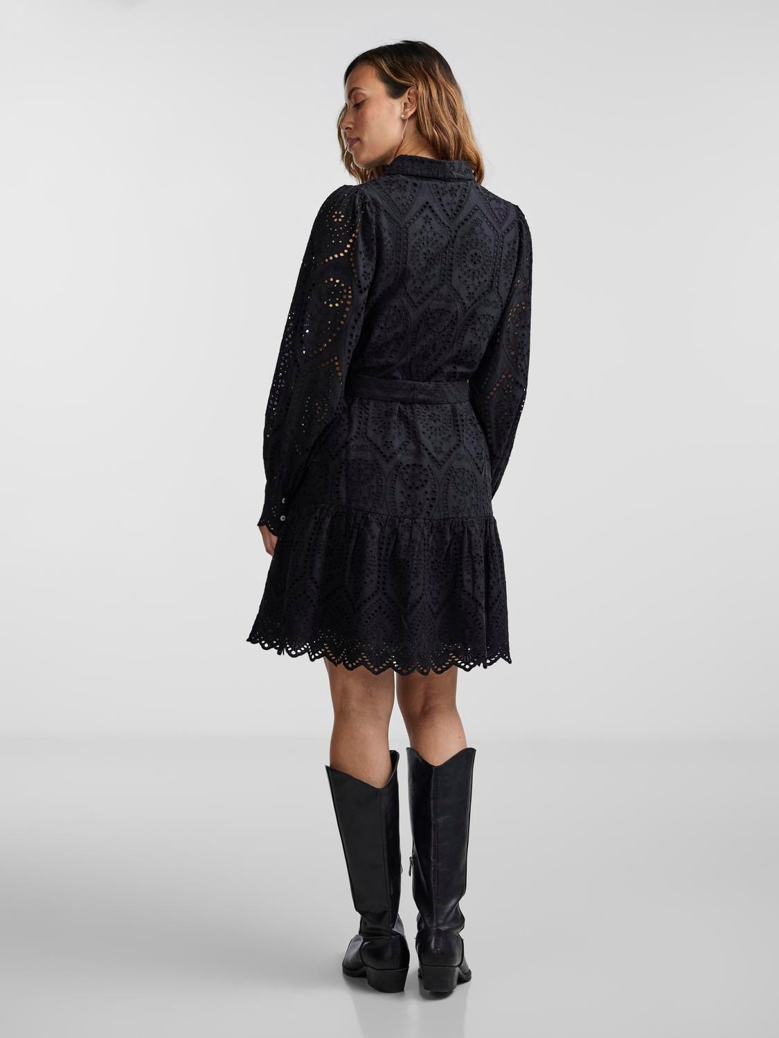 Y.A.S Minikleid »YASHOLI LS BELT DRESS S. NOOS«, Sommerkleid