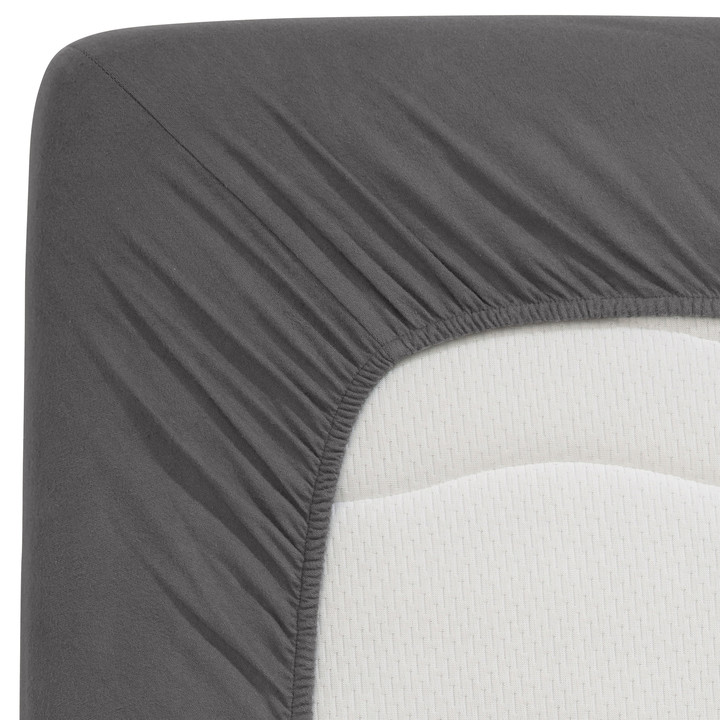 Home affaire Spannbettlaken »Cremona, in den Qualitäten: Baumwolle mit Elastan oder Biber«, Premium Qualität, Grösse ab 90x200 cm