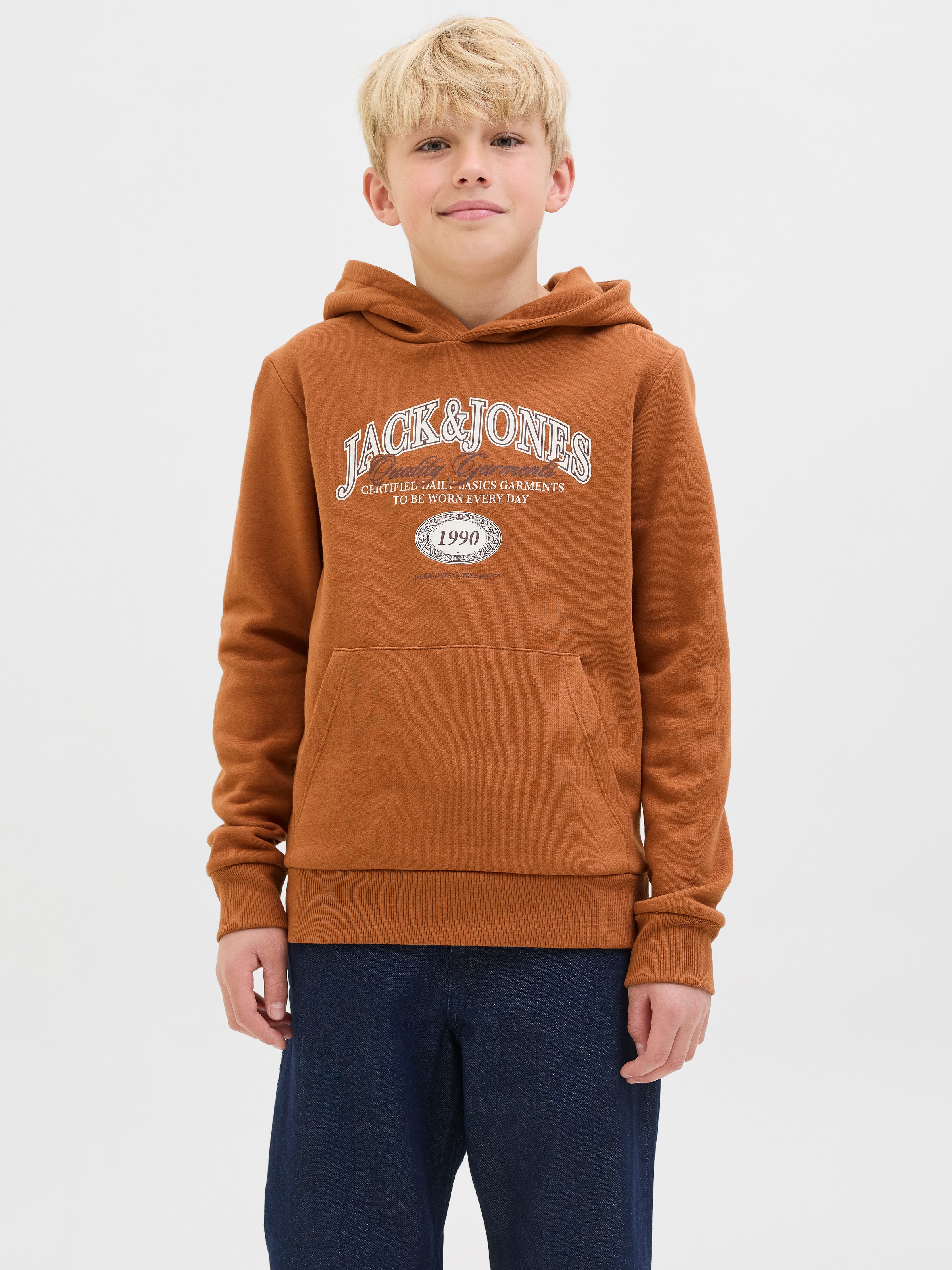Jack & Jones Junior Kapuzensweatshirt »JJARI BRANDING SWEAT HOOD JNR«