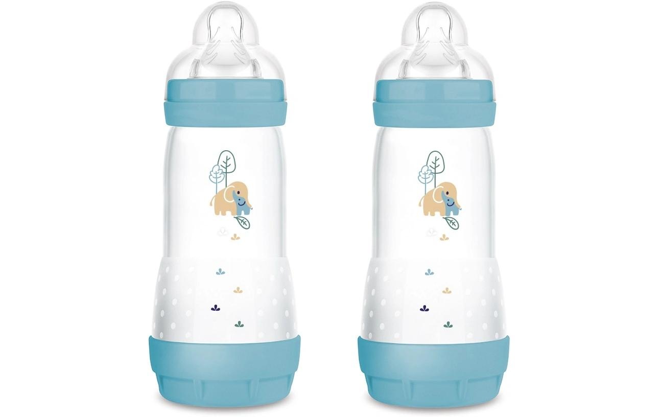 MAM Babyflasche »Easy Start 2er Set Blau 320 ml«