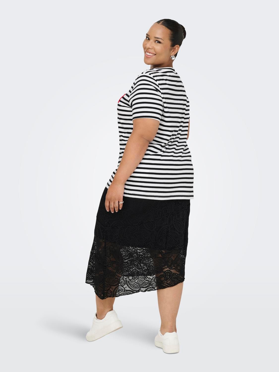 ONLY CARMAKOMA T-Shirt »CARKIKO LIFE S/S O-NECK TERRY TOP JRS«