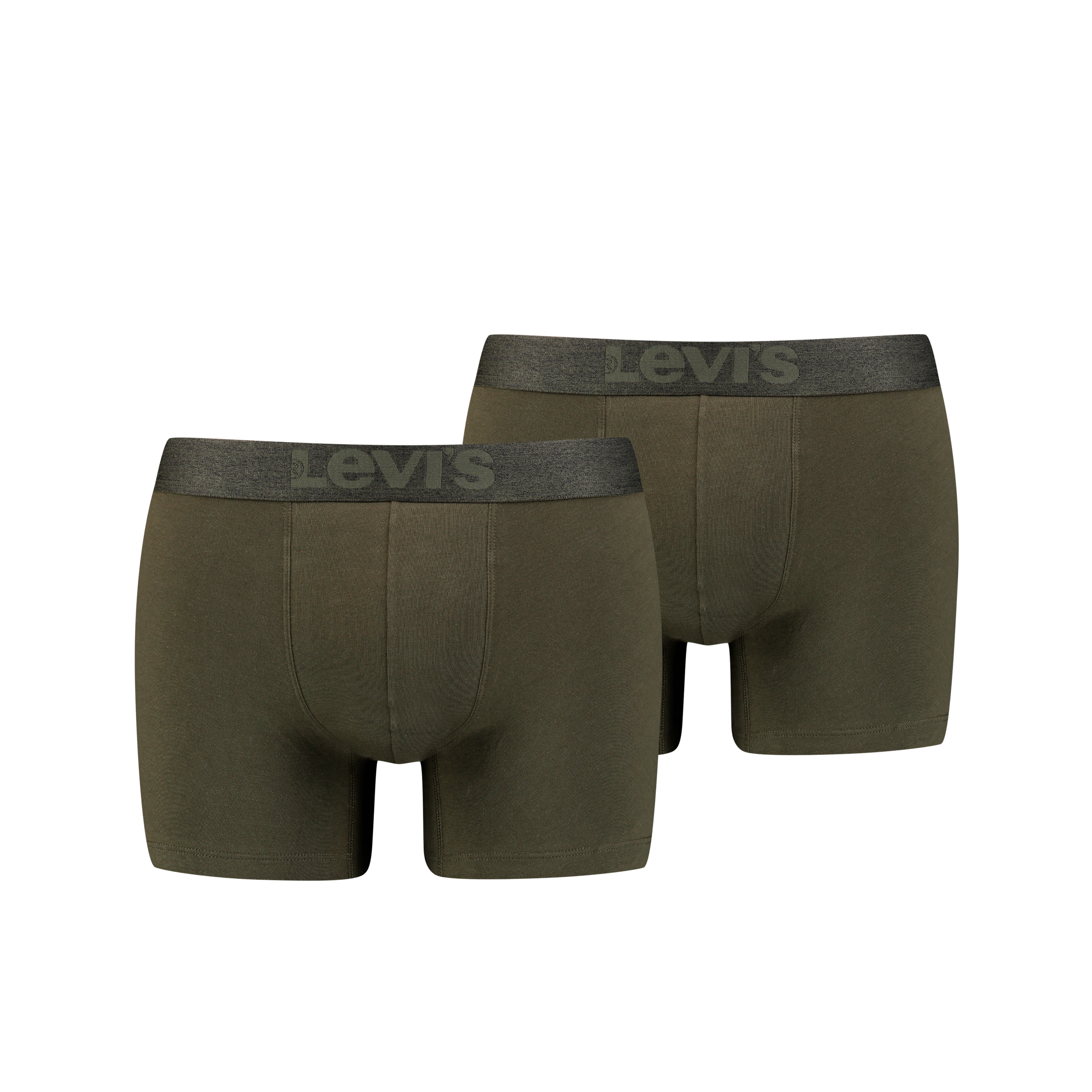 Levi's® Boxershorts »LEVIS MEN MEL WB BOXER BRIEF ORG CO 2P« 2er Pack, mit breitem Logobund