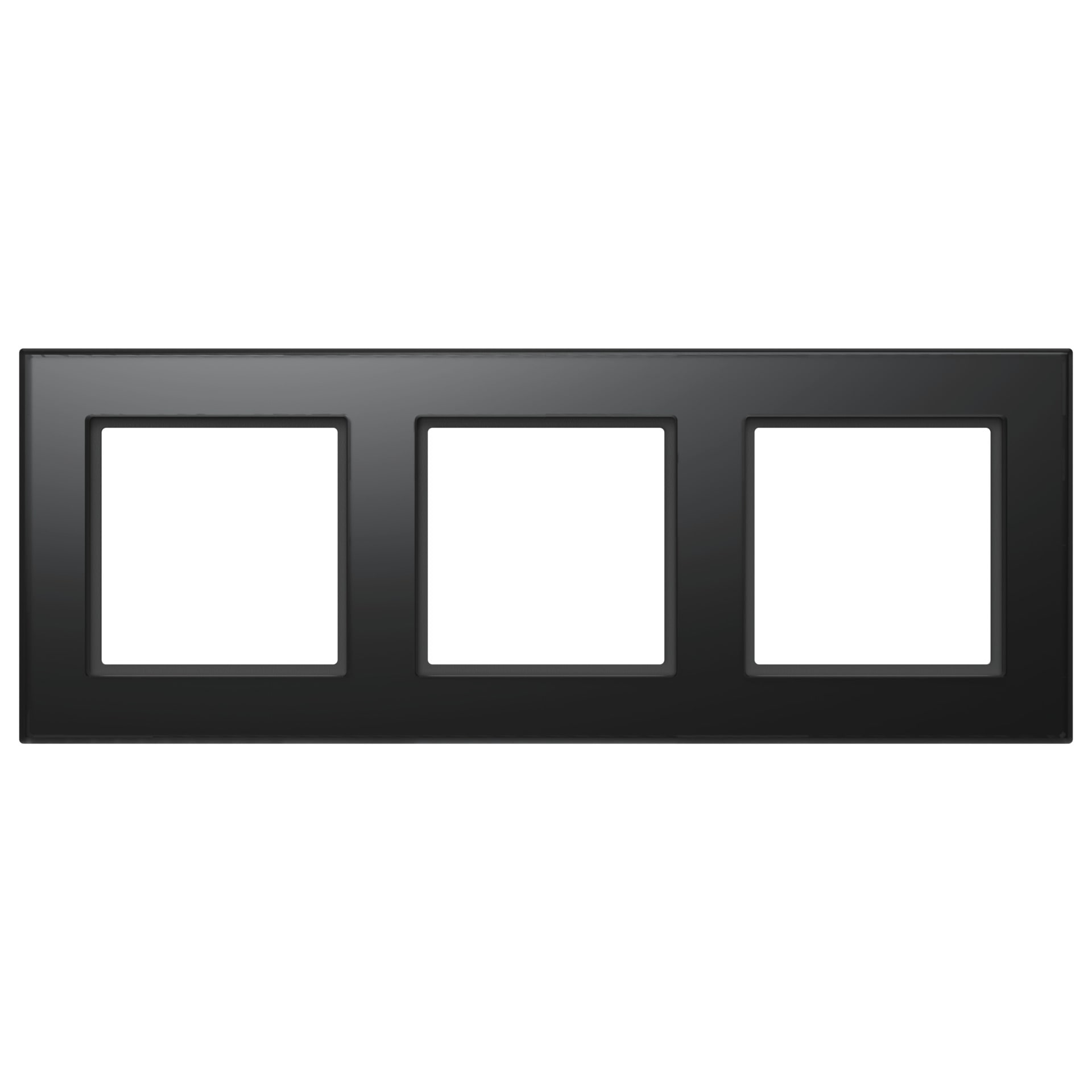 Homematic IP Smart-Home-Zubehör "Glasrahmen – 3-fach"