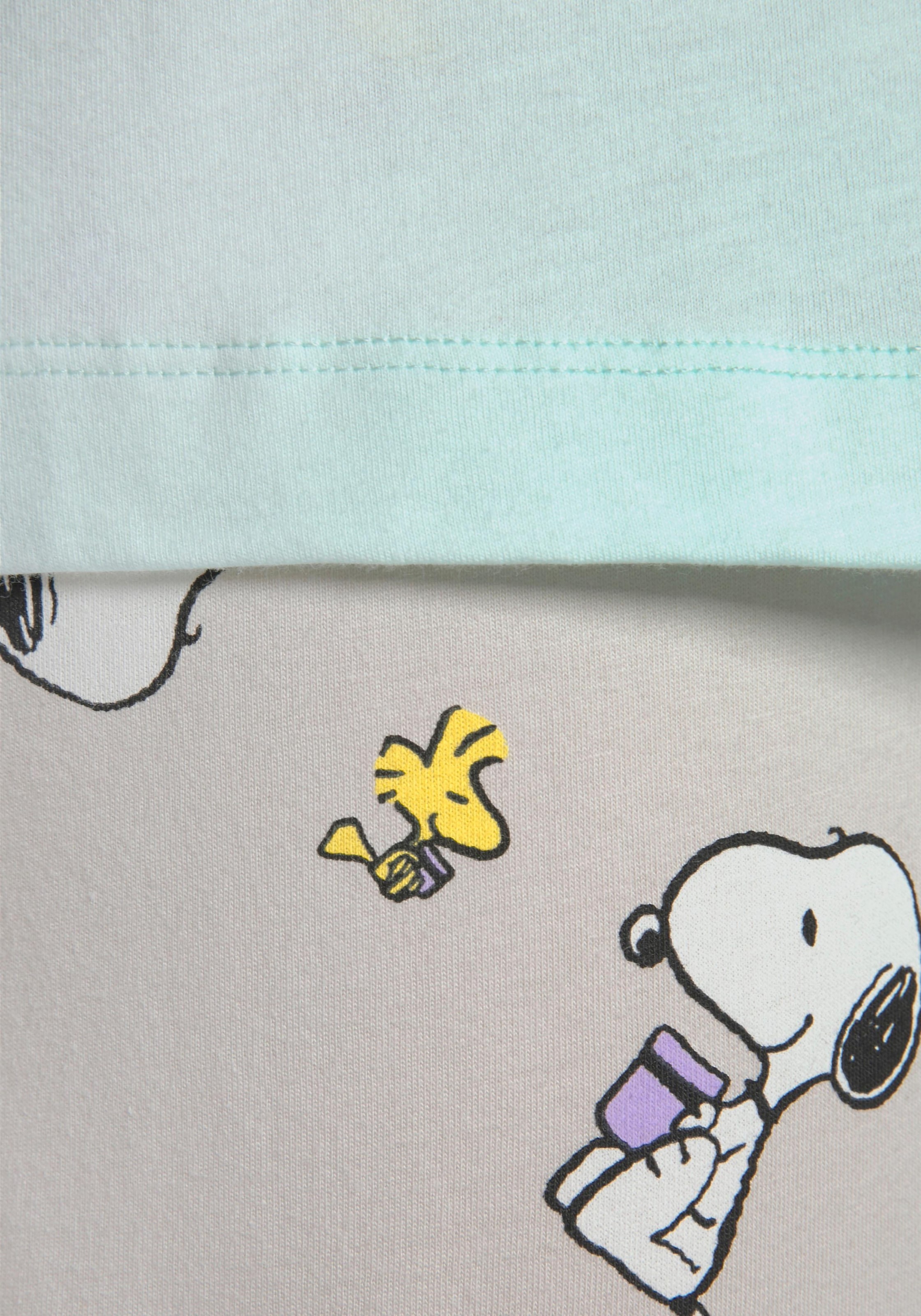 Peanuts Pyjama, (2 tlg., 1 bei und Snoopy kaufen Druck Woodstock mit Schweiz Stück), online Jelmoli-Versand