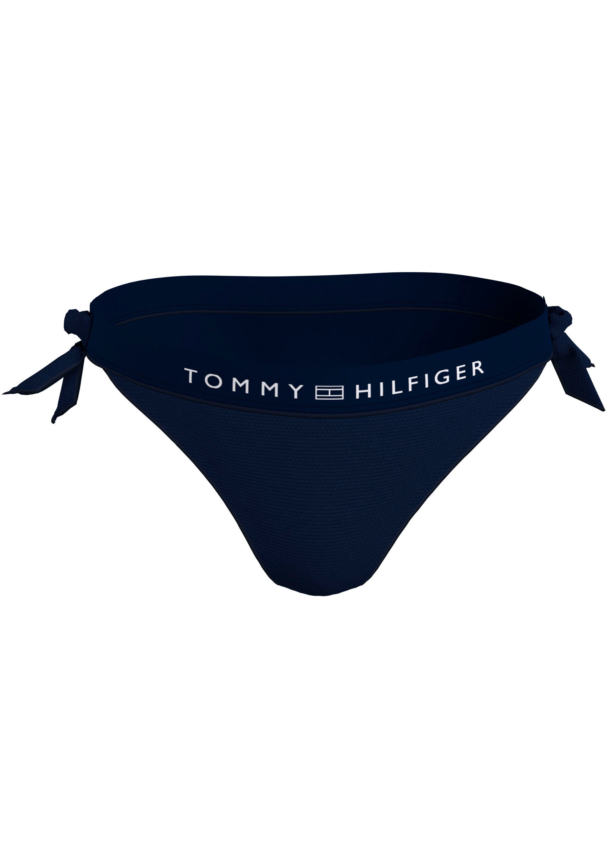 Tommy Hilfiger Swimwear Bikini-Hose »SIDE TIE BIKINI«, mit Logoschriftzug