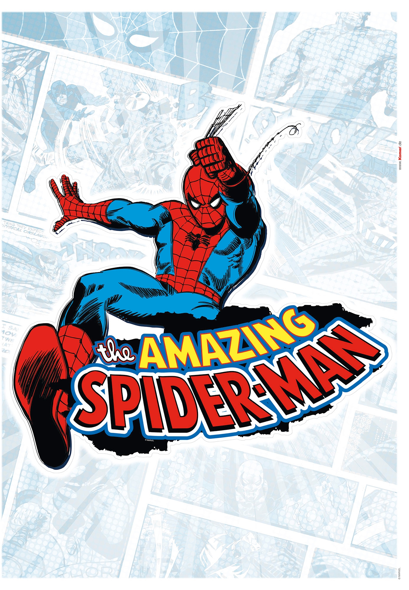 »Spider-Man | Komar Wandtattoo (Breite (1 Comic Höhe), St.), x entdecken Wandtattoo ✵ online Classic«, Jelmoli-Versand cm selbstklebendes 50x70
