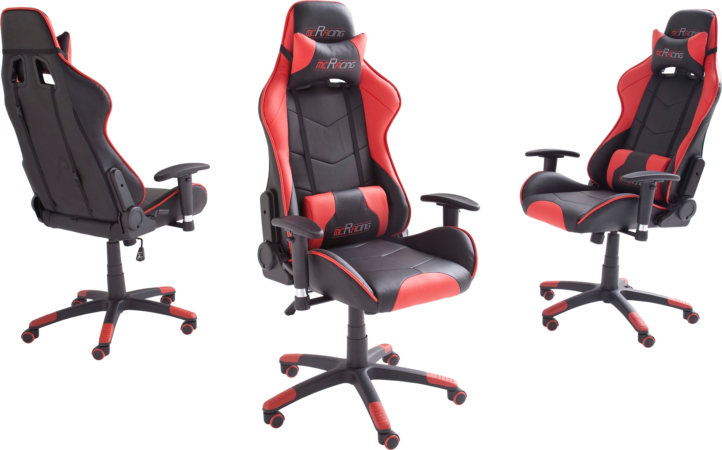 MCA furniture Gaming-Stuhl »MC Racing Gaming-Stuhl«, (Set), 1 St., Kunstleder, MC Racing Gaming-Stuhl