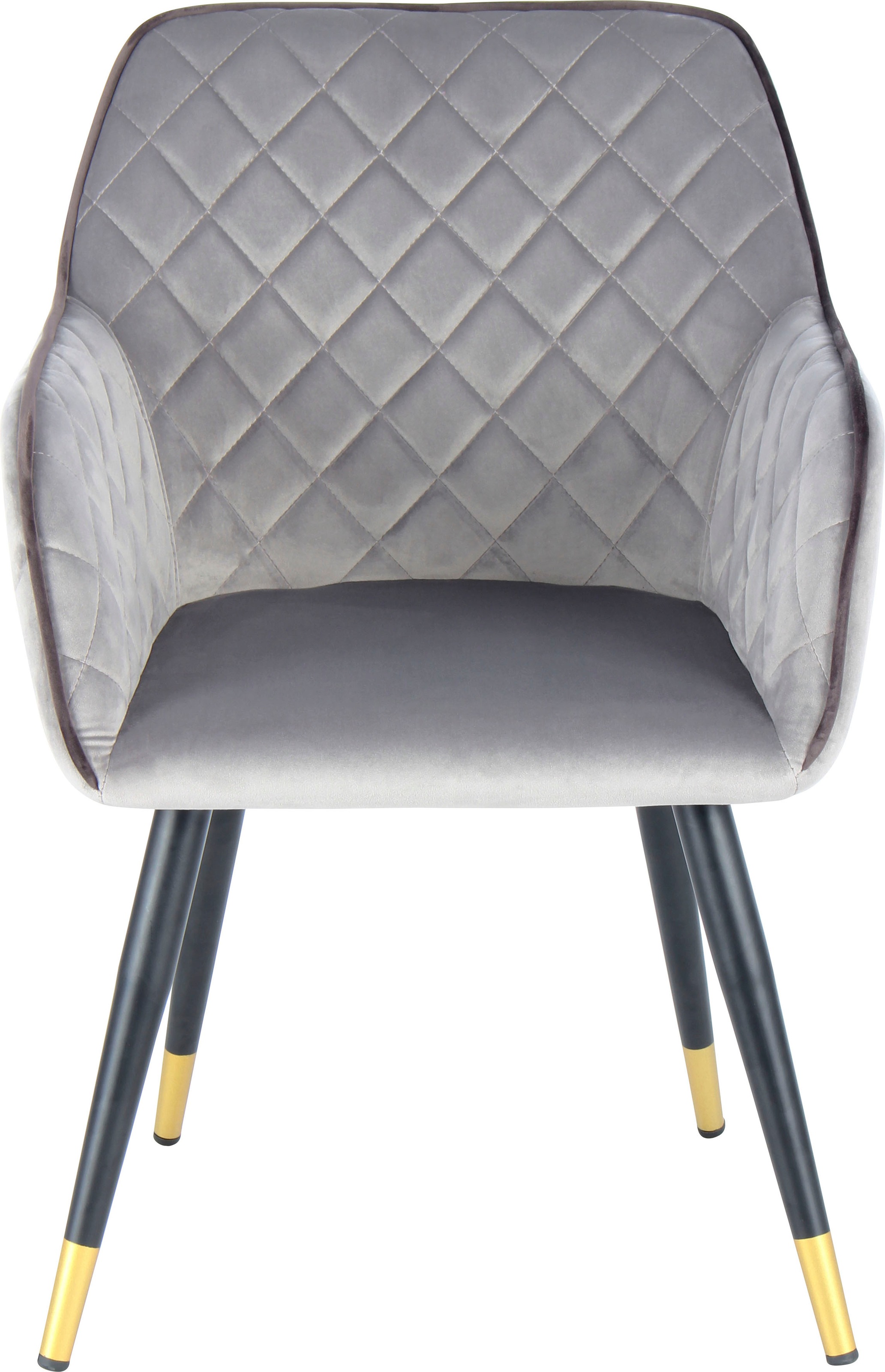 Kayoom Polsterstuhl »Stuhl Amino 525, stilvoller Design-Stuhl, elegante Optik«, 1 St., samtweicher Bezug, elegant, glamourös, elegante Optik