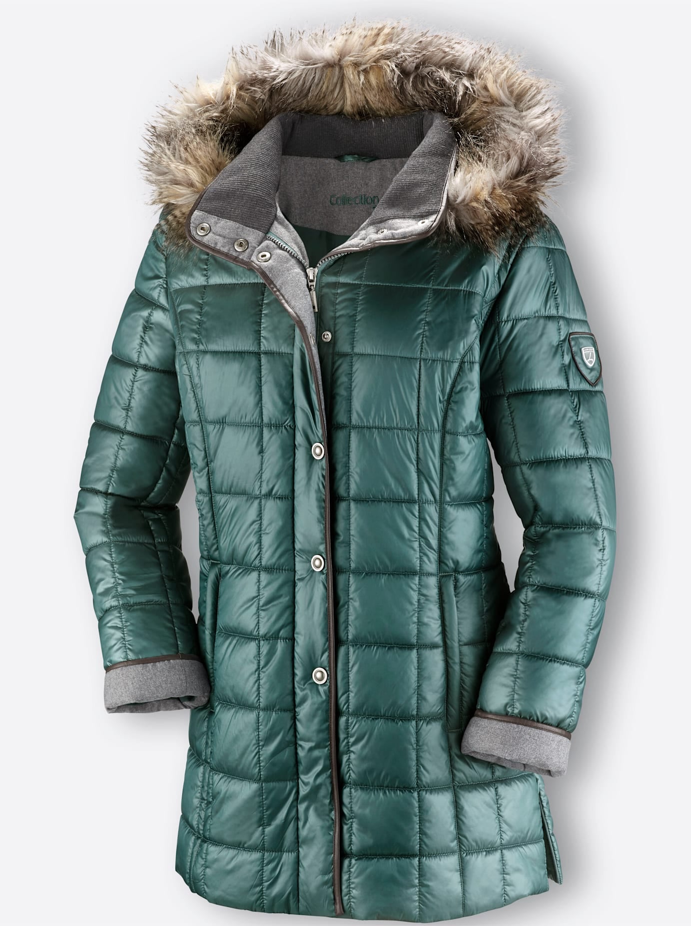 Casual Looks Steppjacke, mit Kapuze