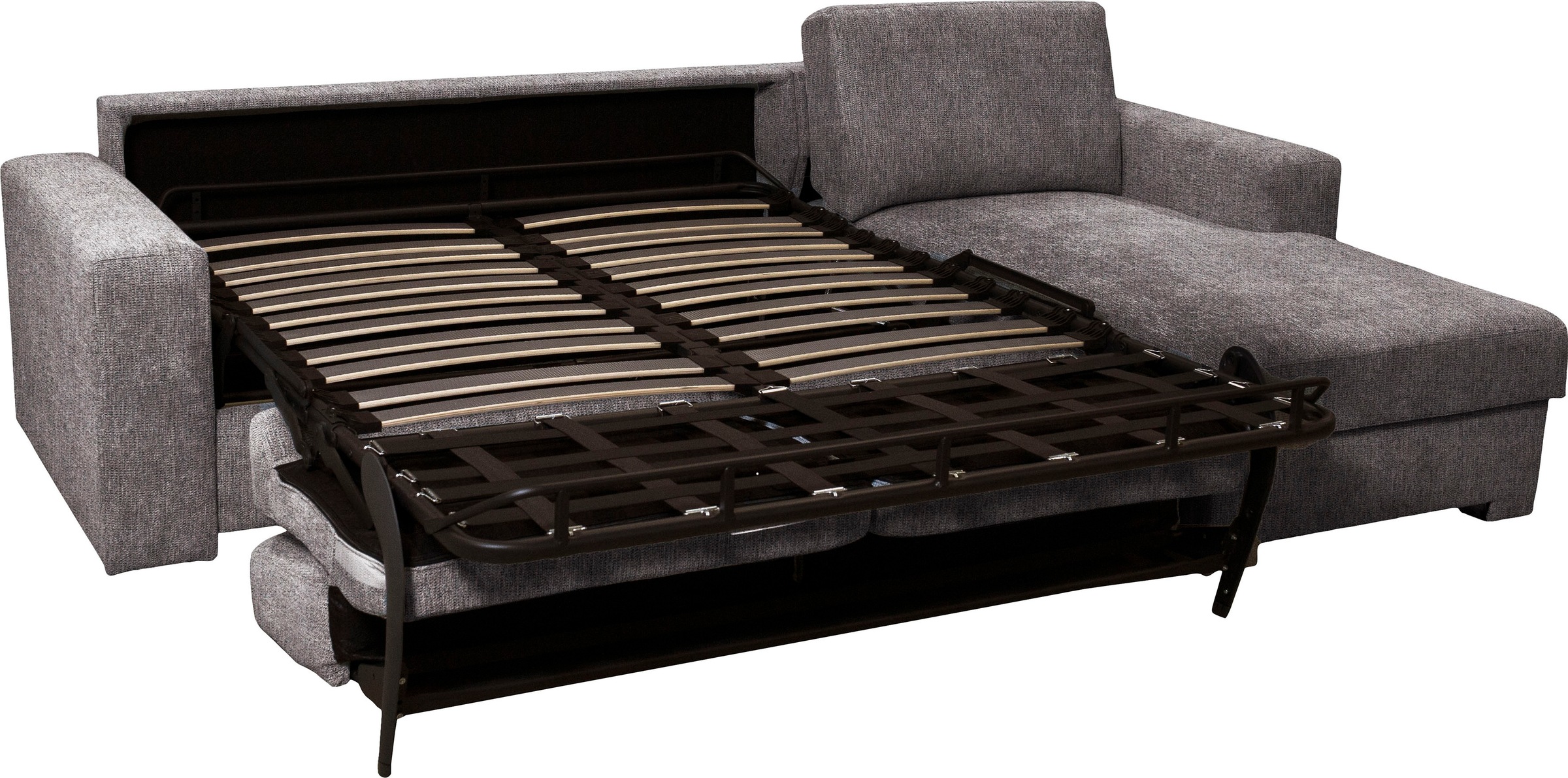 Home affaire Ecksofa Roma "L" Dauerschlaffunktion, mit Unterfederung, Matratzenhöhe 14cm, Liegemasse ca 163x198 cm, L-Form