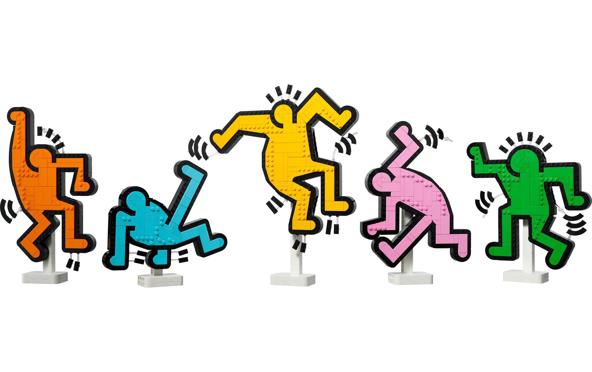 LEGO® Spielbausteine »Art Keith Haring Tanzende Figuren«, (1773 St.)