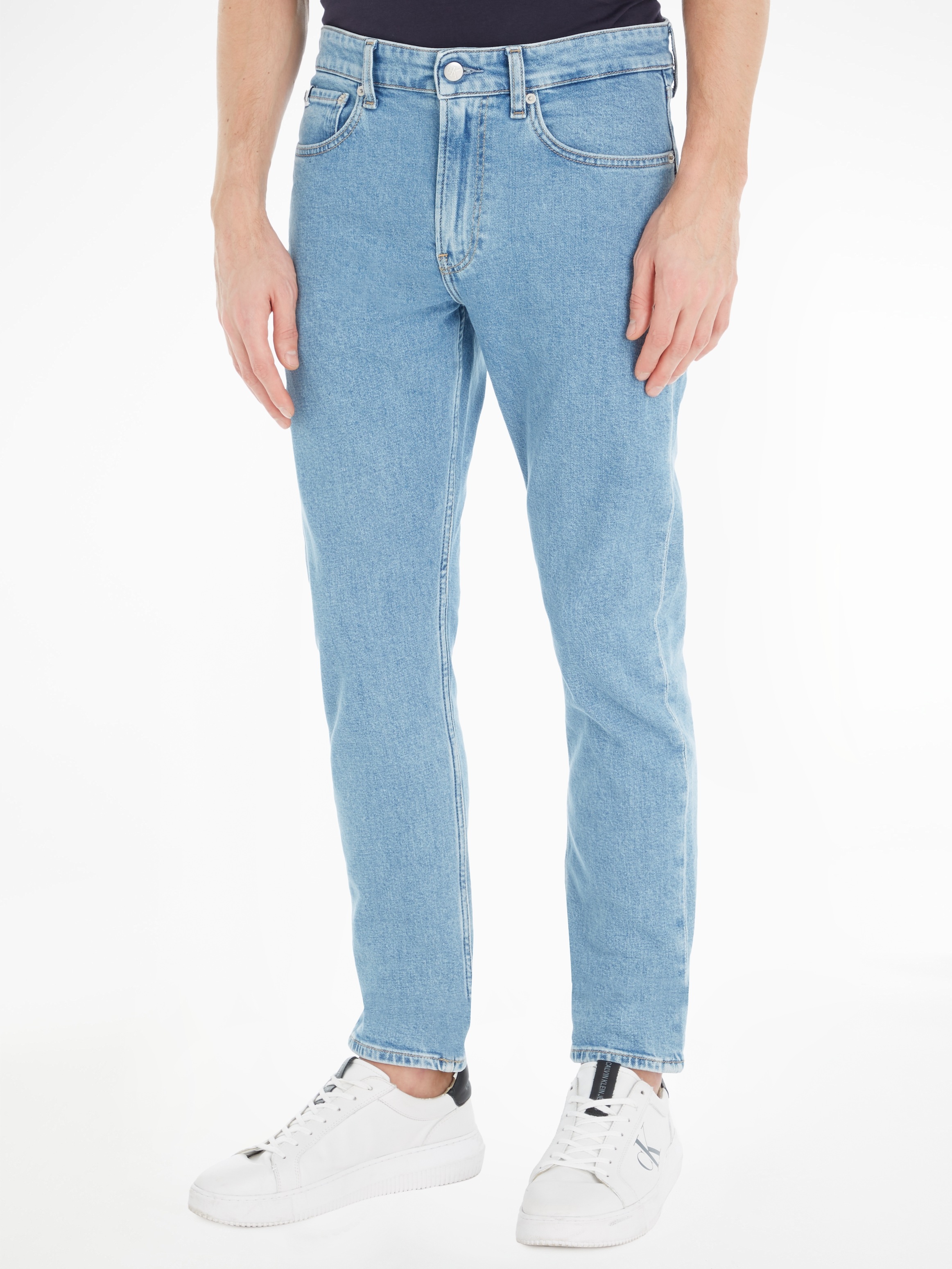 Calvin Klein Jeans Slim-fit-Jeans »SLIM TAPER« mit Markenlabel
