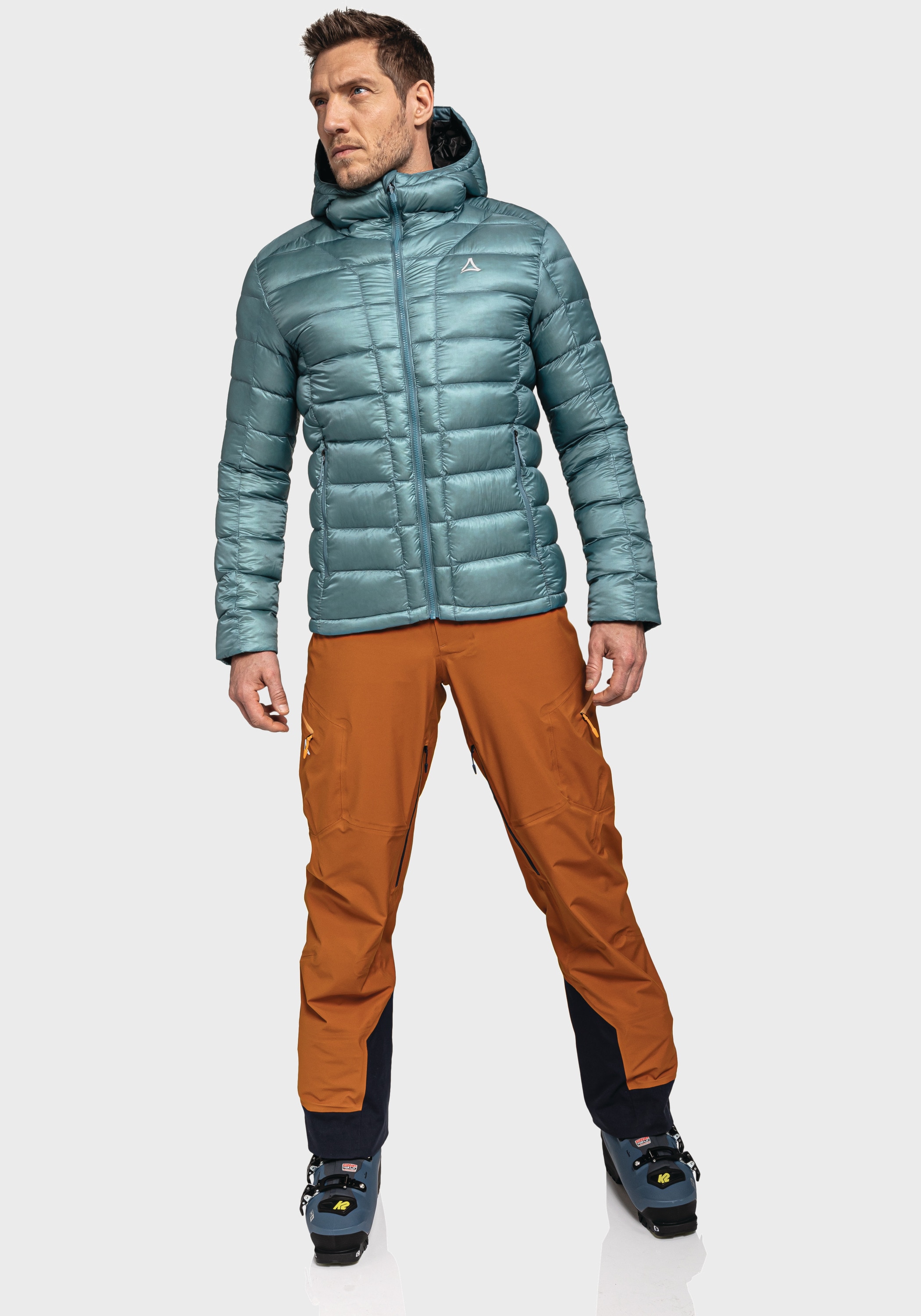 Schöffel Funktionsjacke »Down Jacket Lodner M«, mit Kapuze