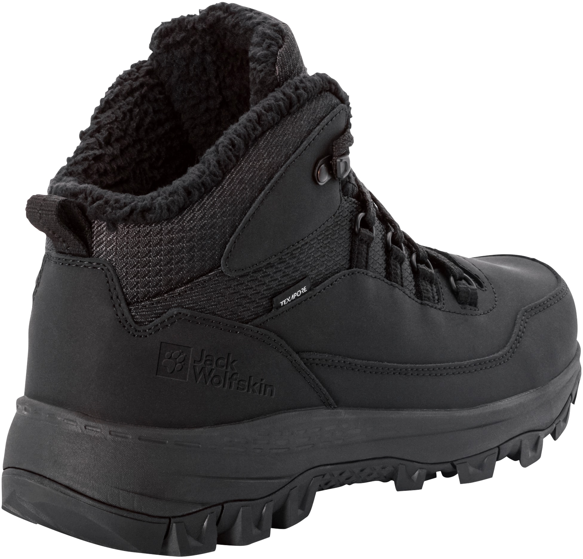 Jack Wolfskin Outdoorwinterstiefel »EVERQUEST TEXAPORE MID M«, Winterboots, Snowboots, Winterschuhe, wasserdicht & gefüttert