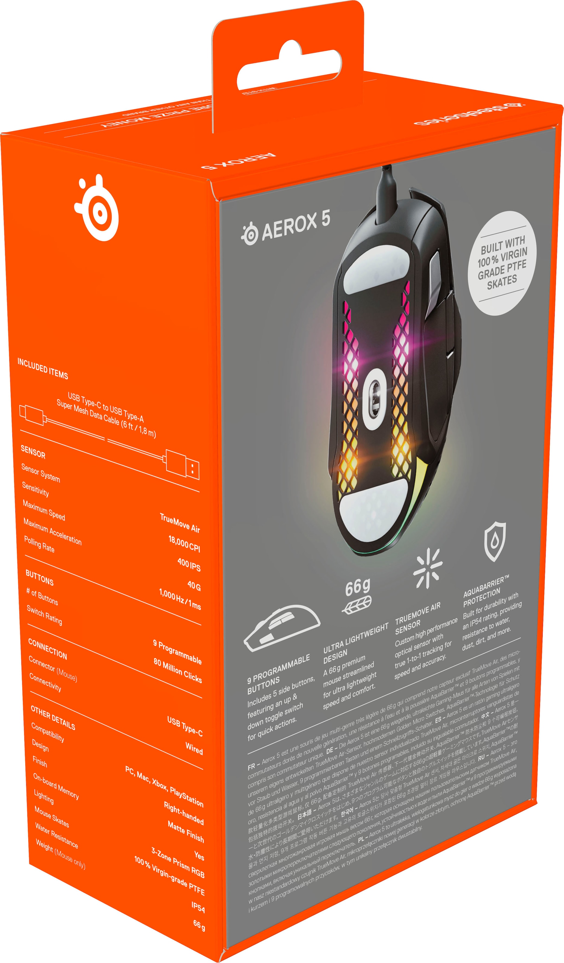 SteelSeries Maus »Aerox 5«